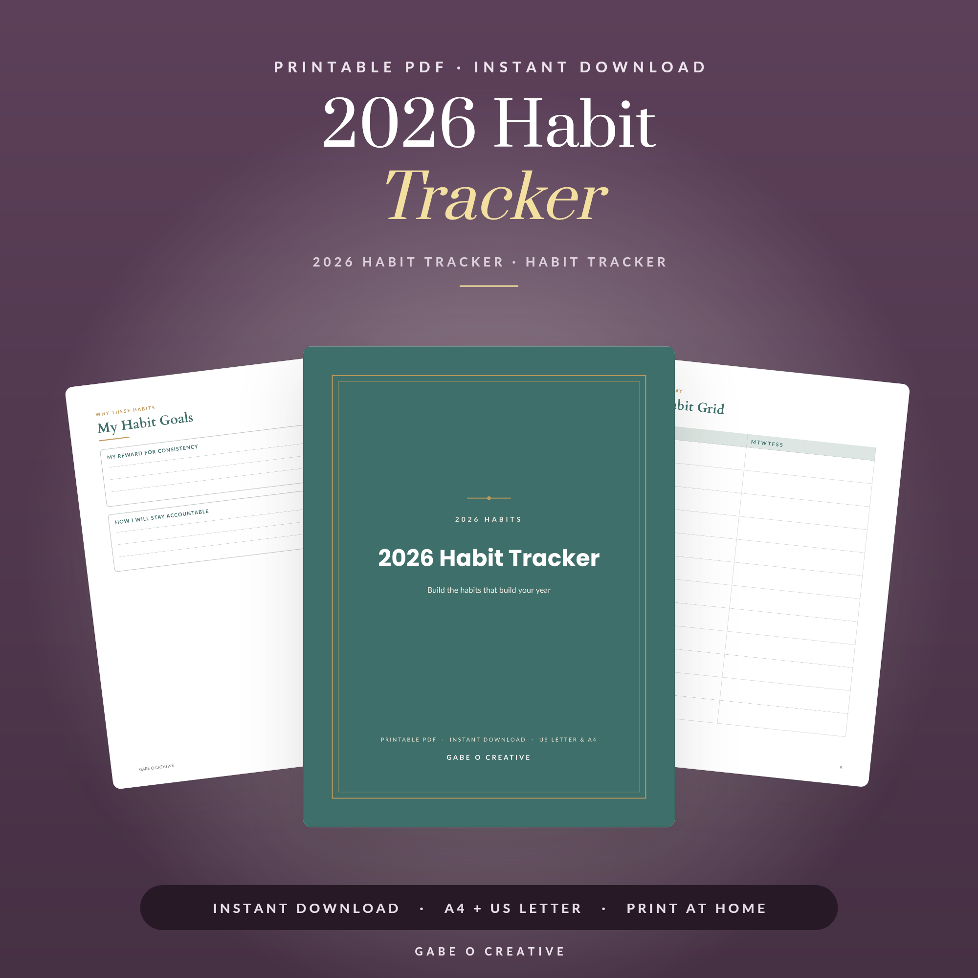 2026 Habit Tracker