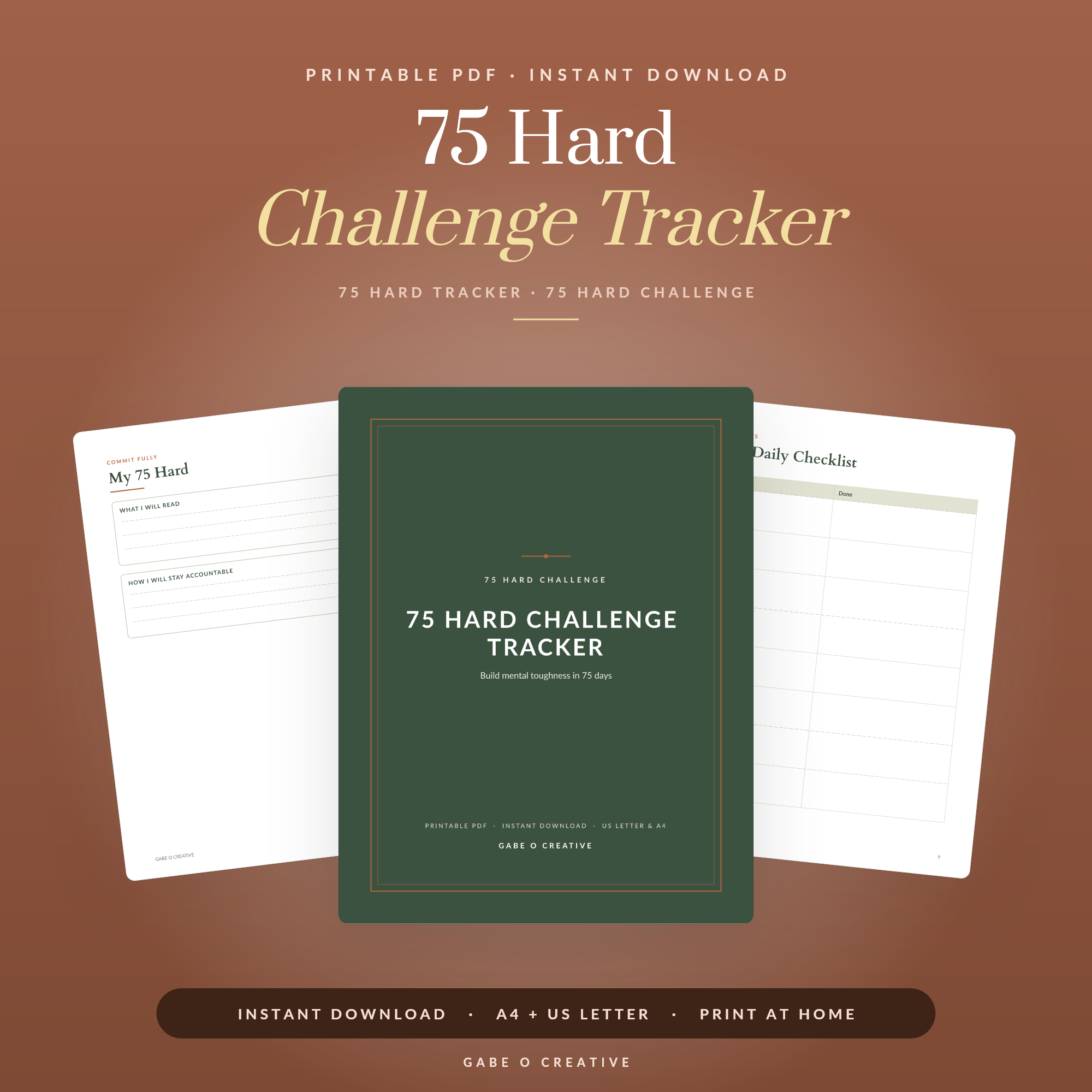 75 Hard Challenge Tracker