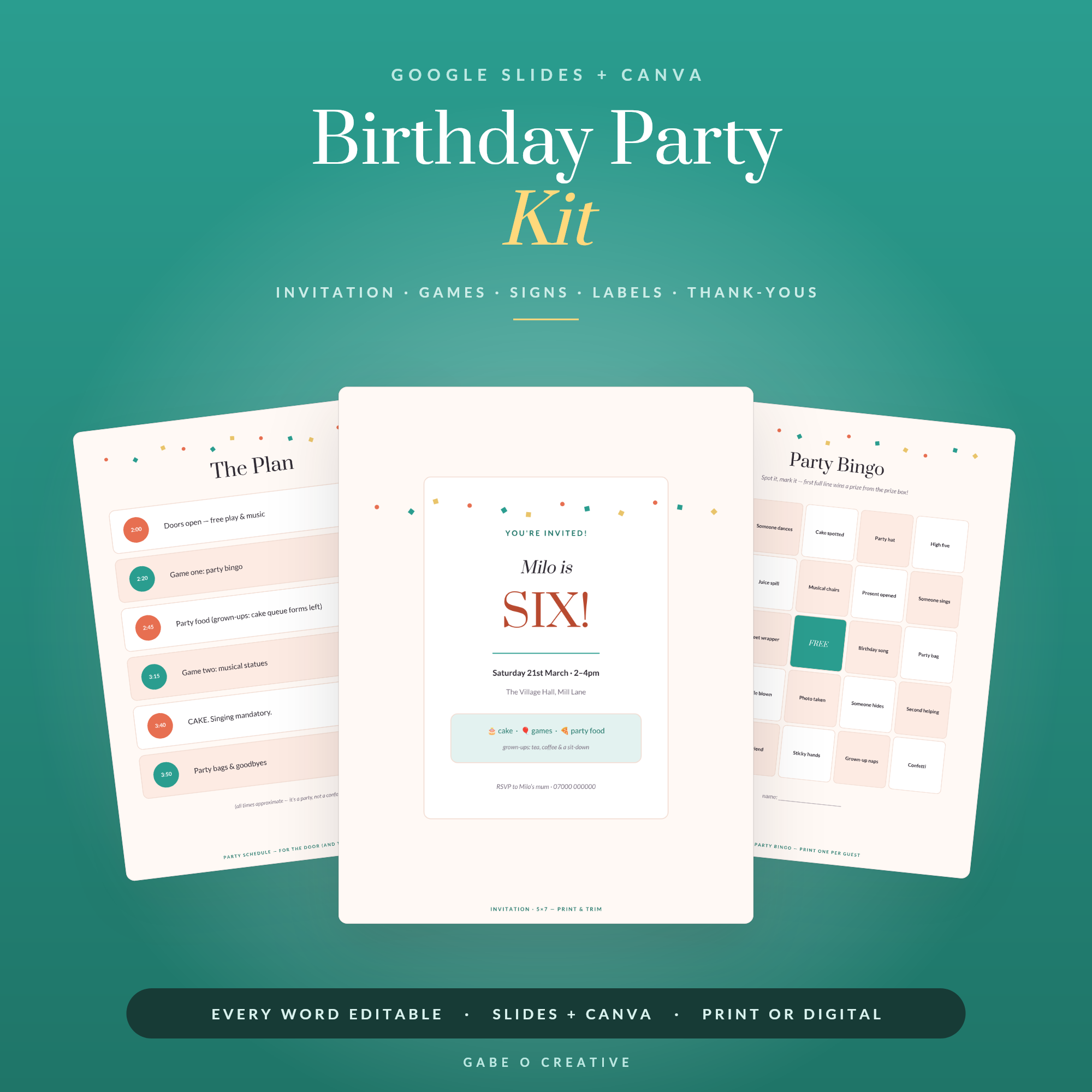 Birthday Party Planning Checklist: 2 Weeks Out to Party Day