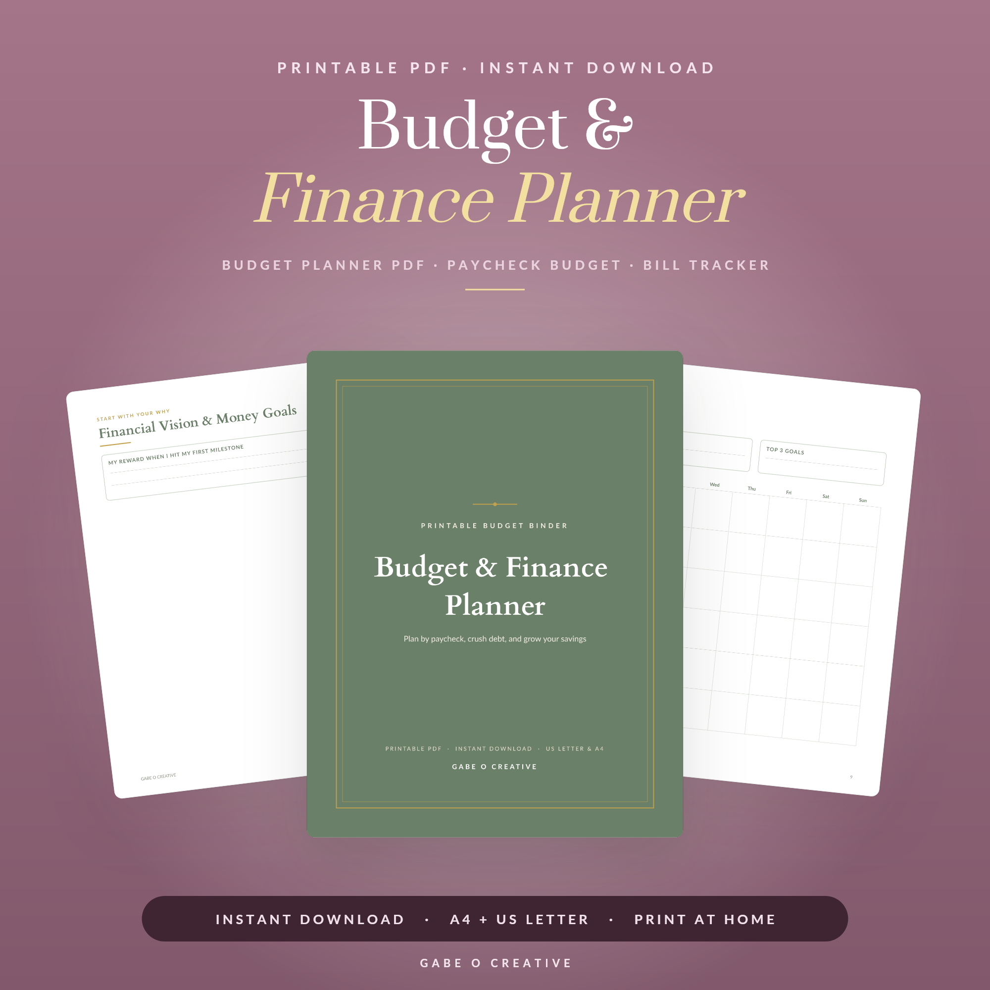 Budget & Finance Planner