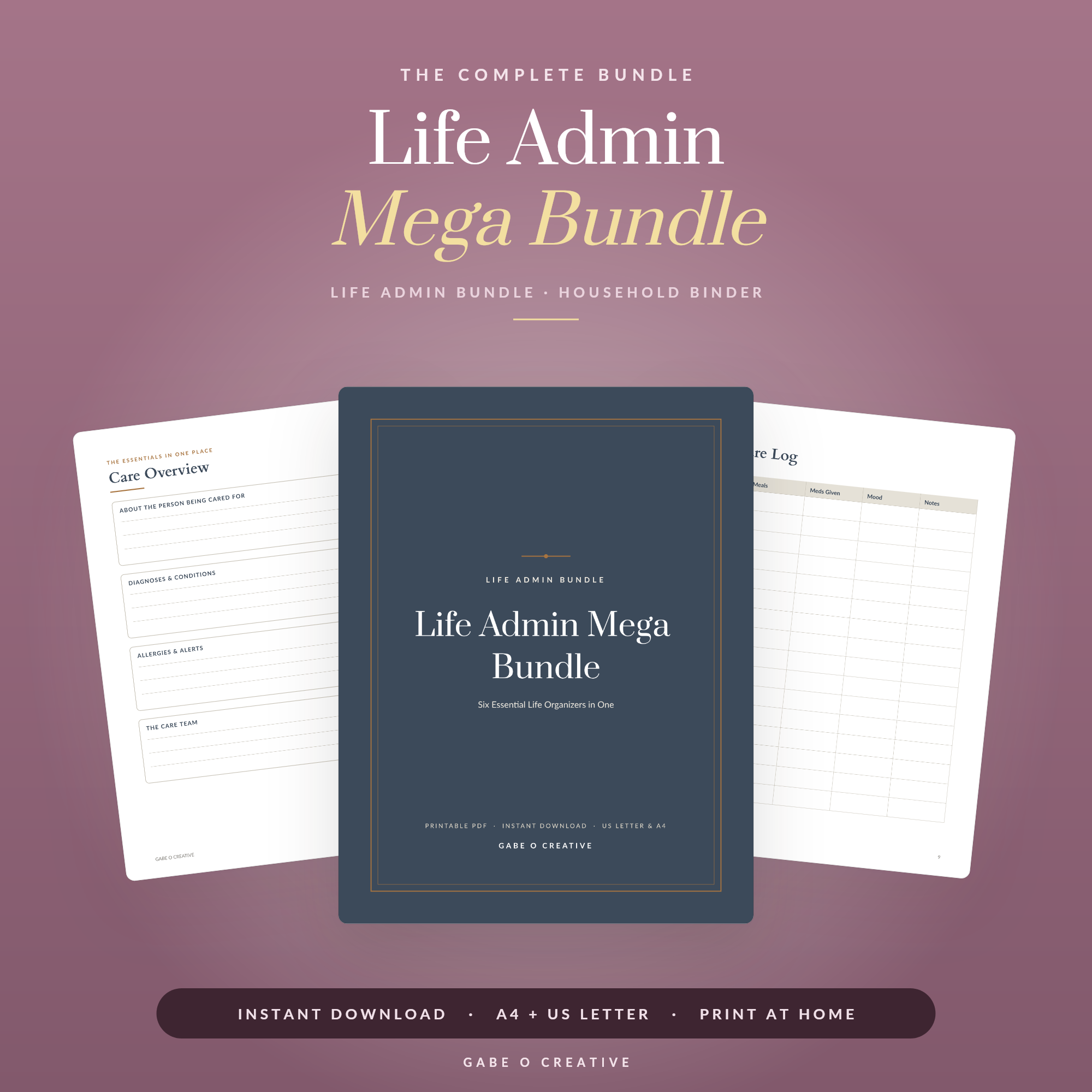Life Admin Mega Bundle