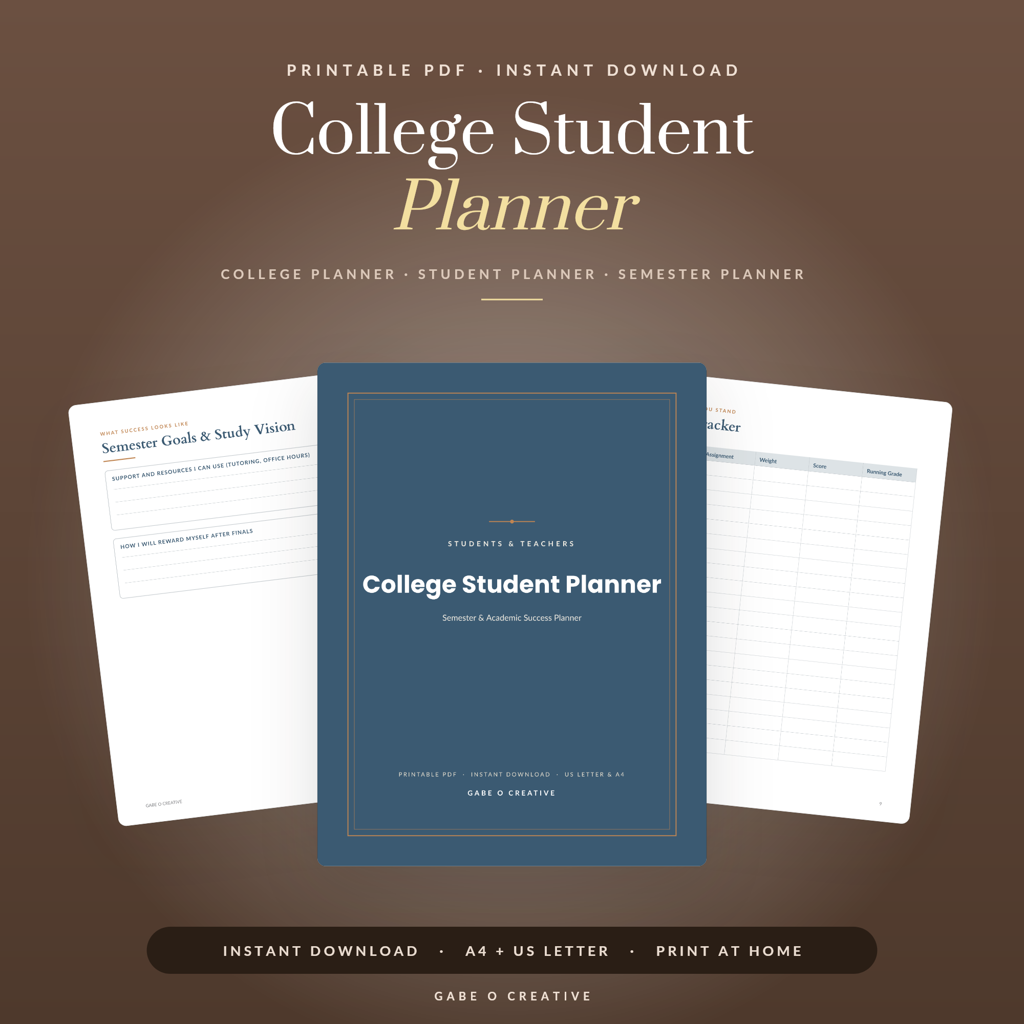 College Student Planner
