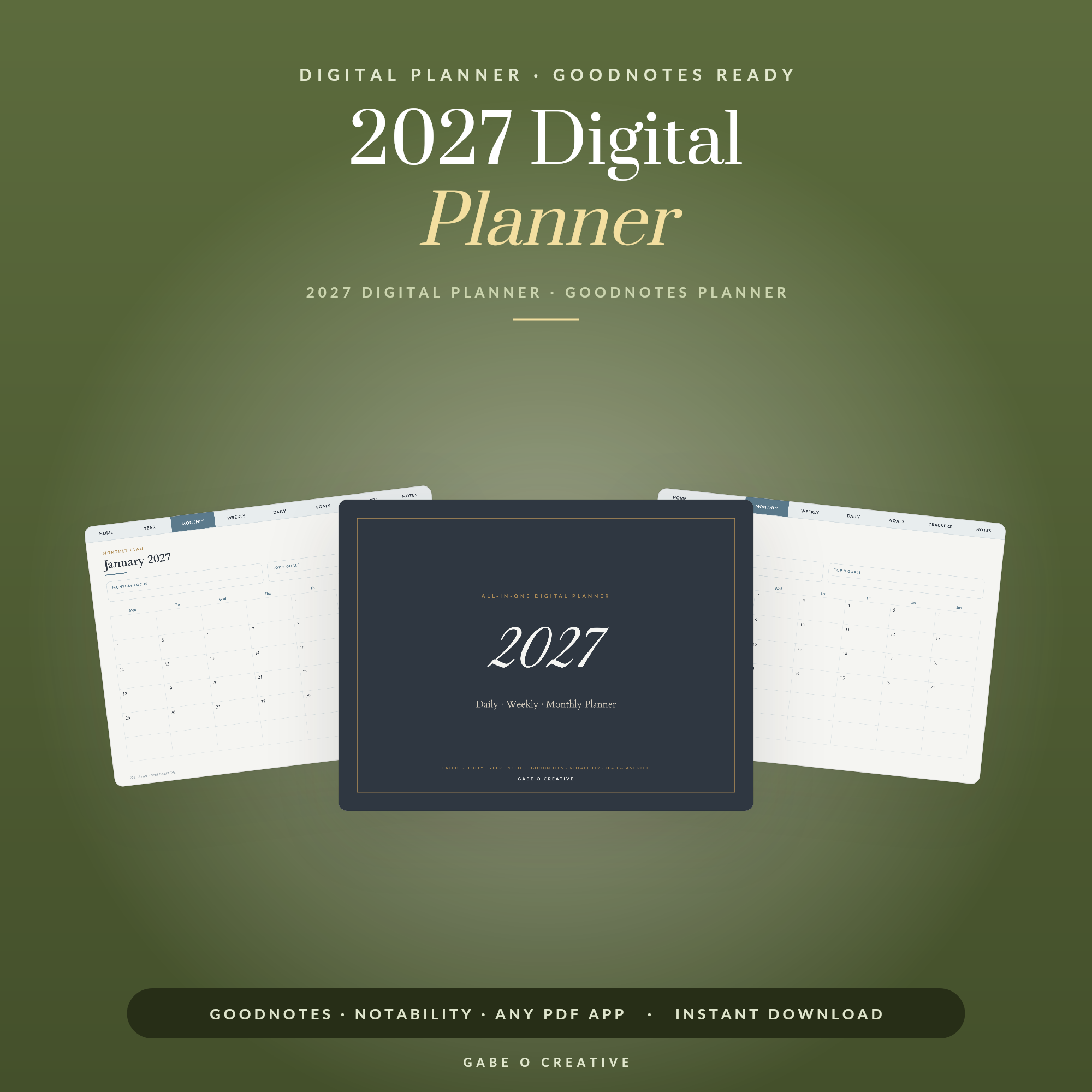 2027 Digital Planner