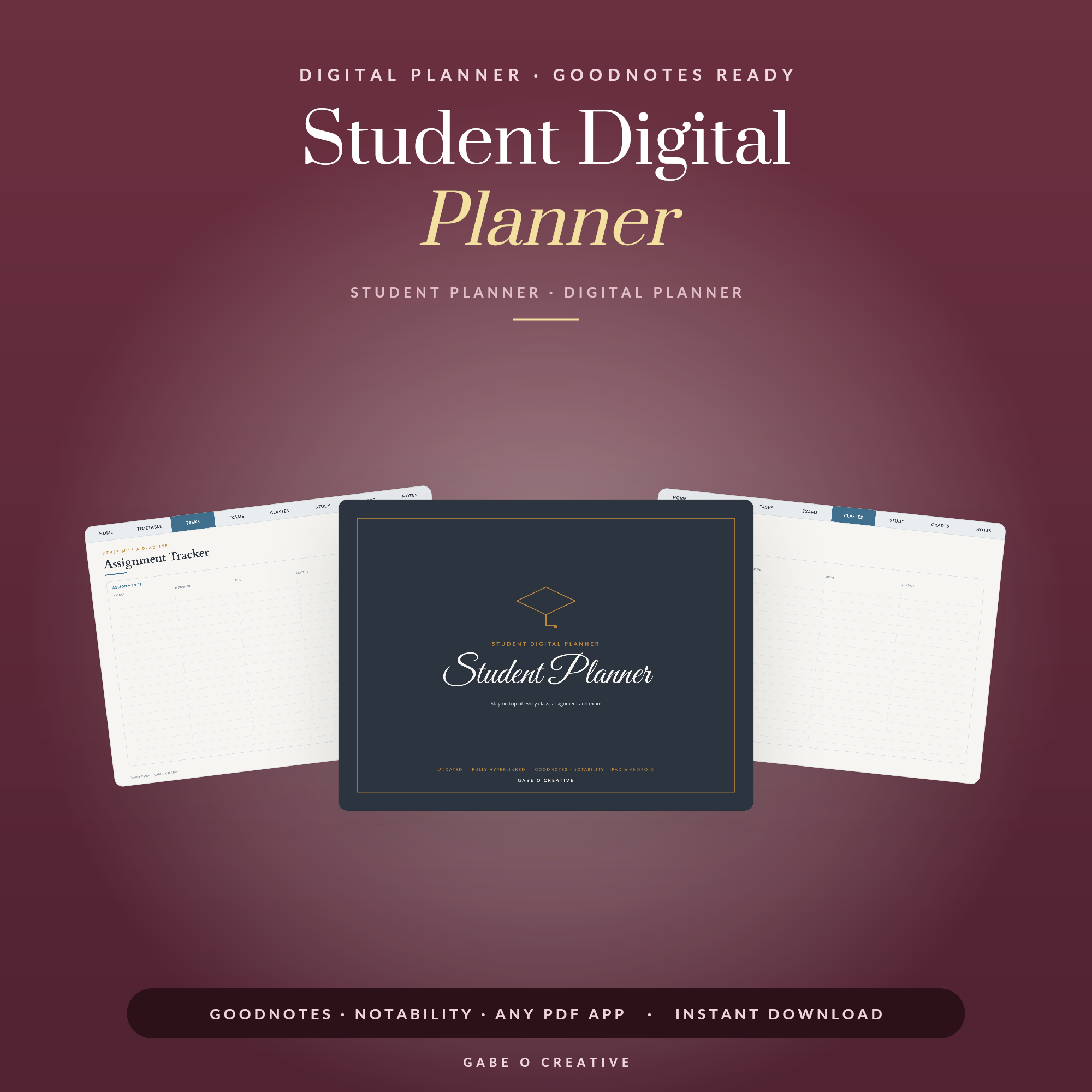 Student Digital Planner