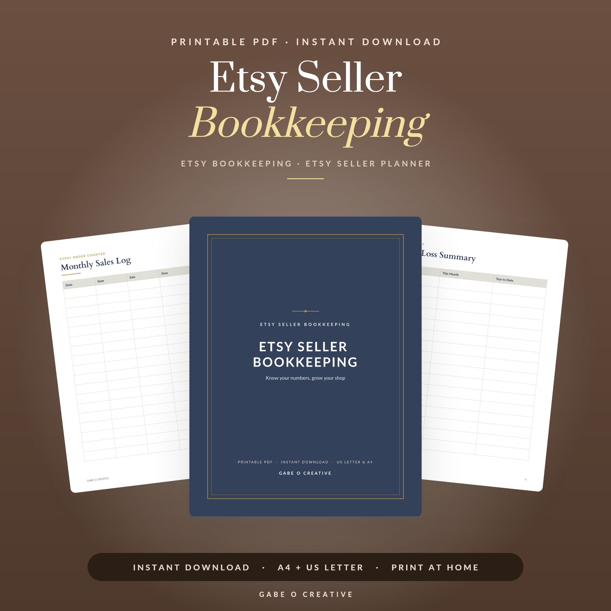 Etsy Seller Bookkeeping