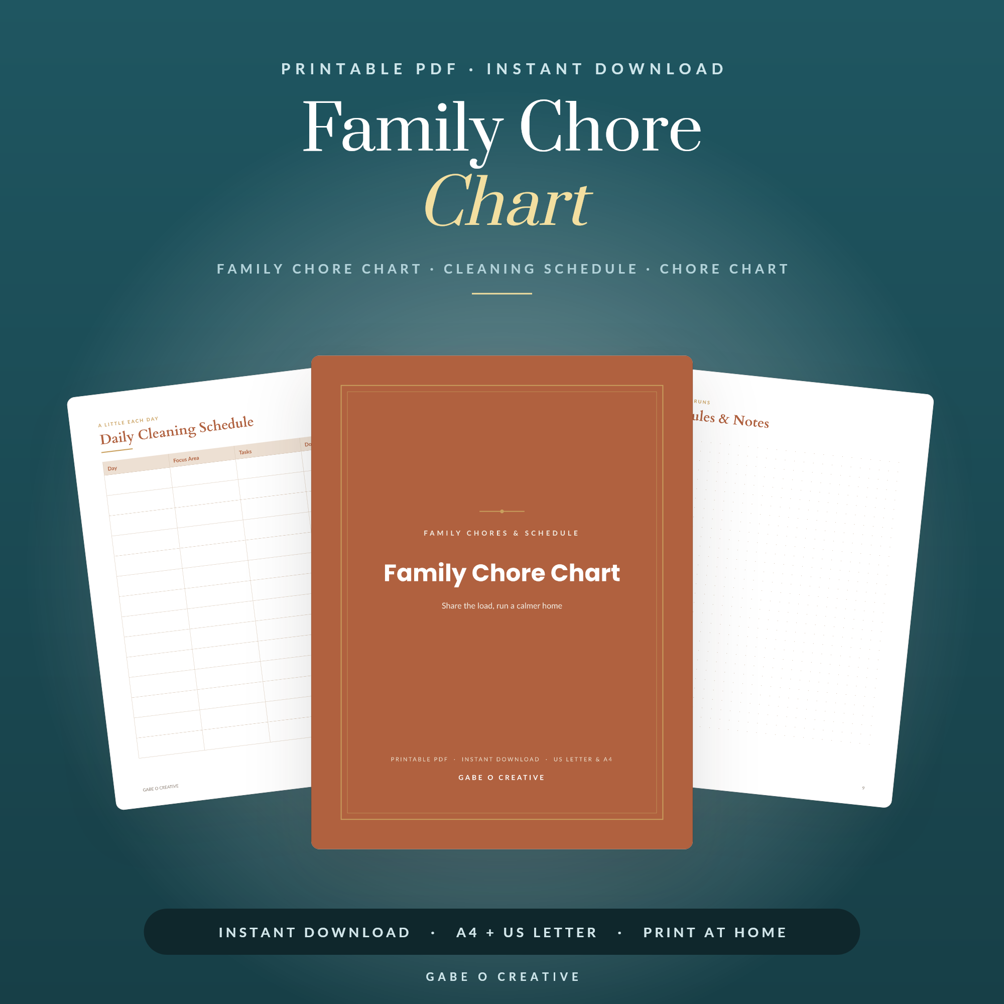 Family Chore Chart