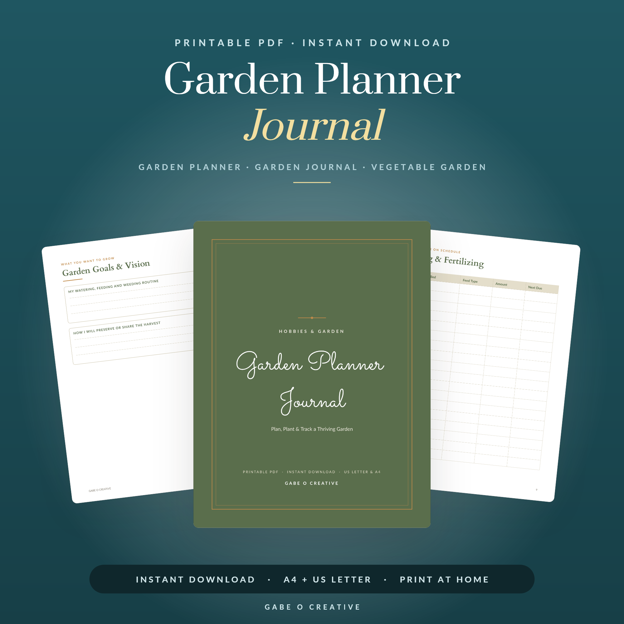 Garden Planner Journal