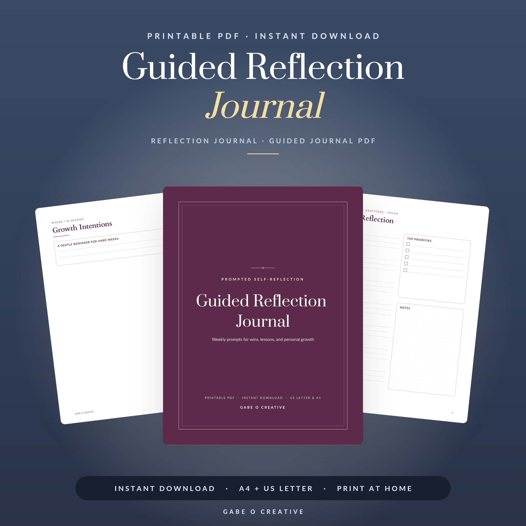 Guided Reflection Journal