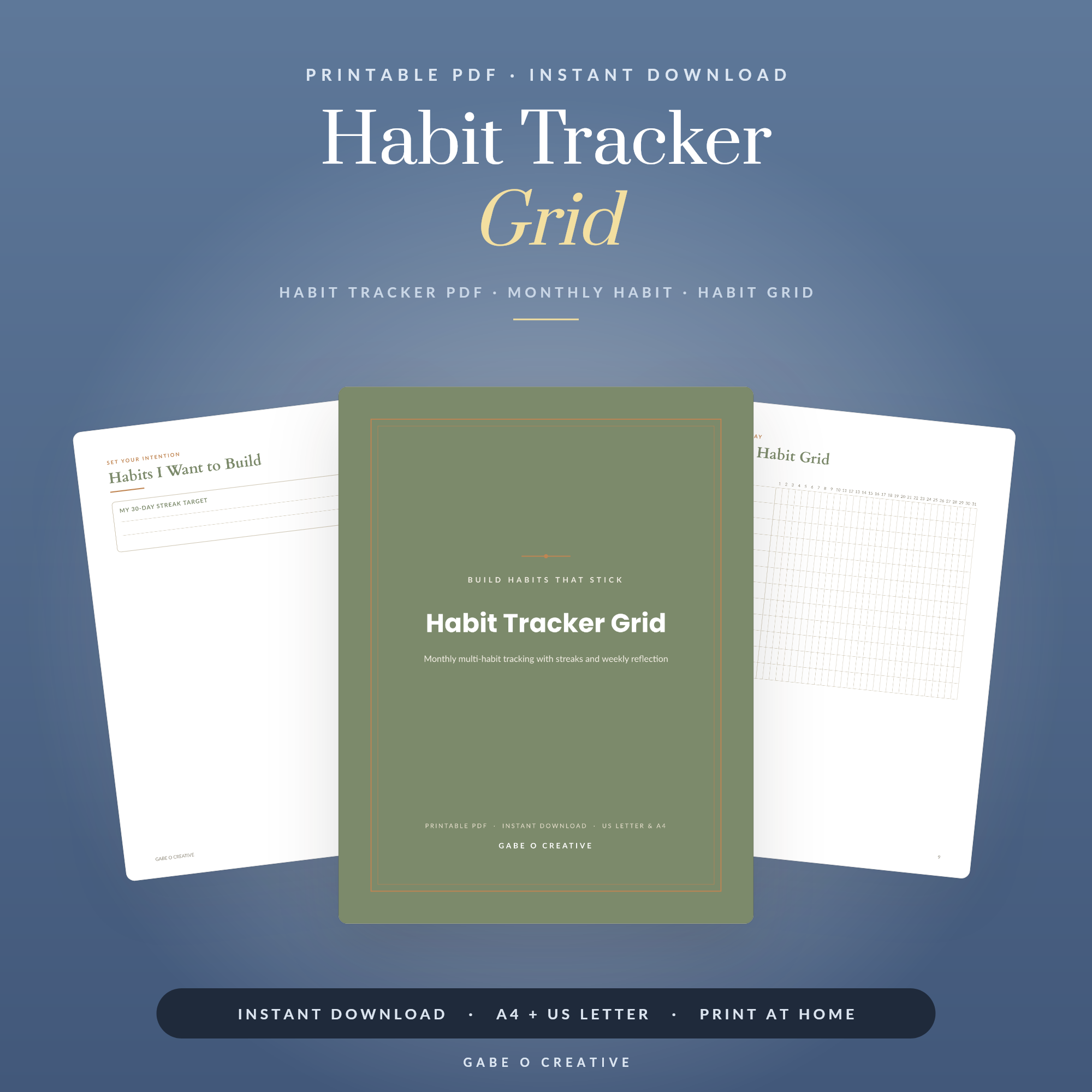 Habit Tracker Printable: Build Habits That Actually Stick