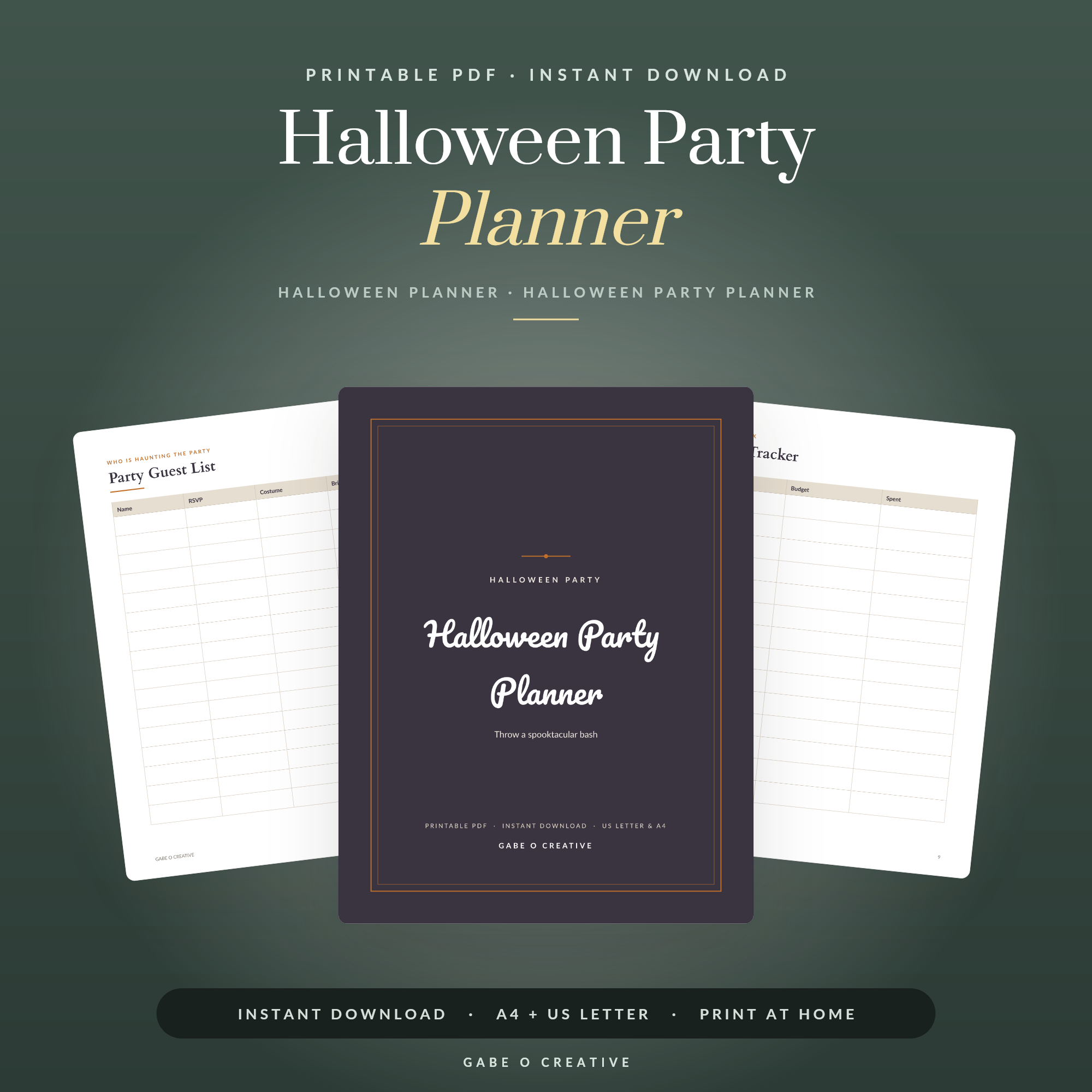 Halloween Party Planner