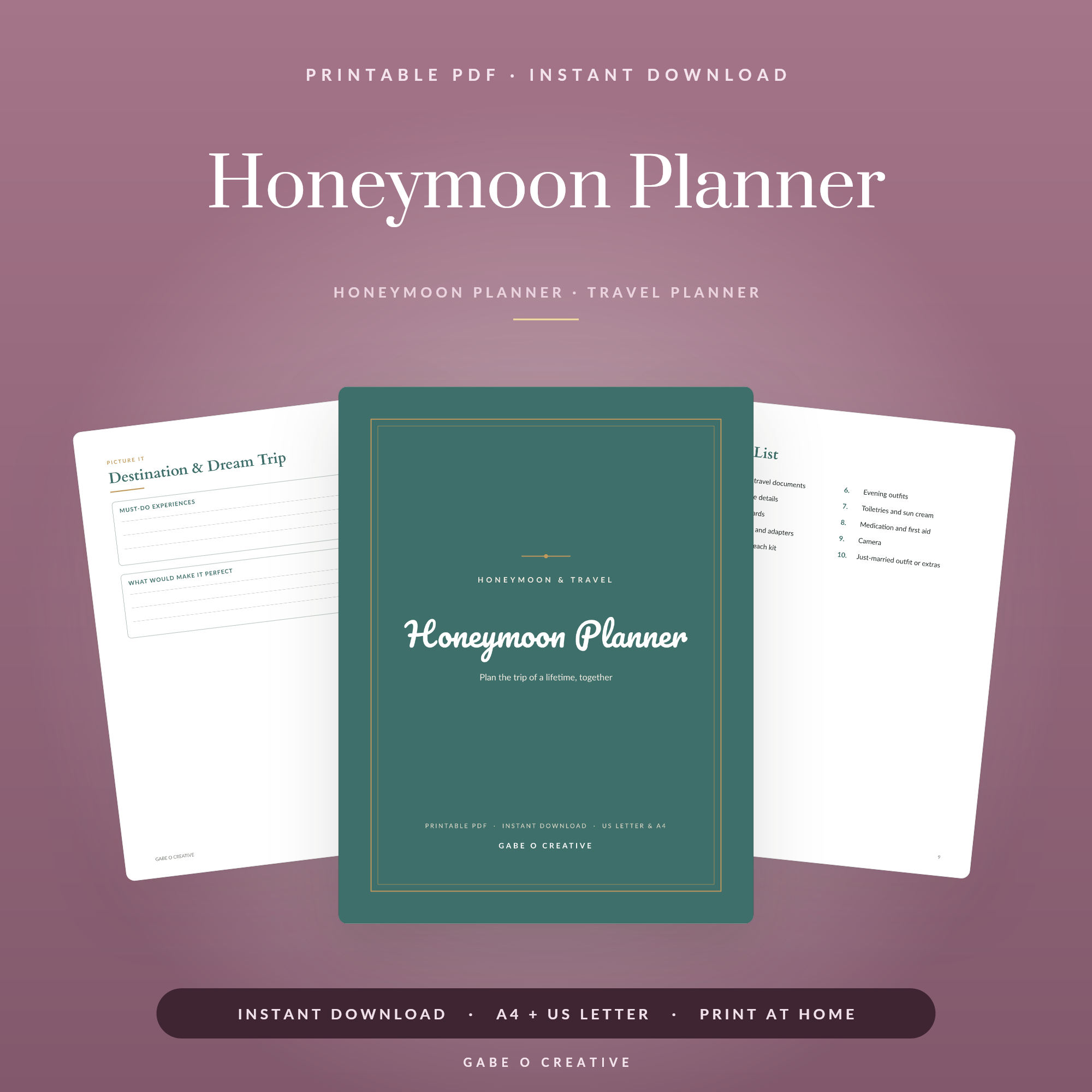 Honeymoon Planner