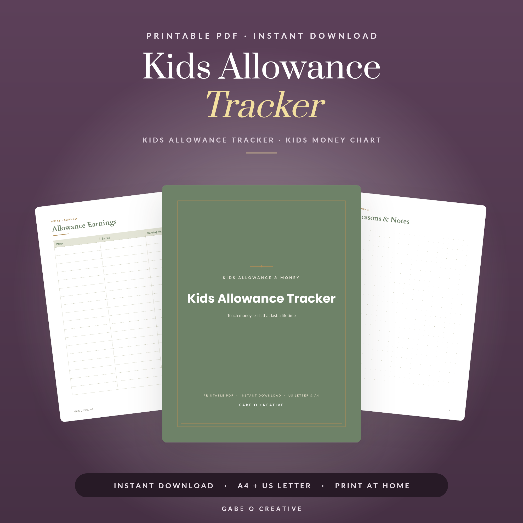 Kids Allowance Tracker