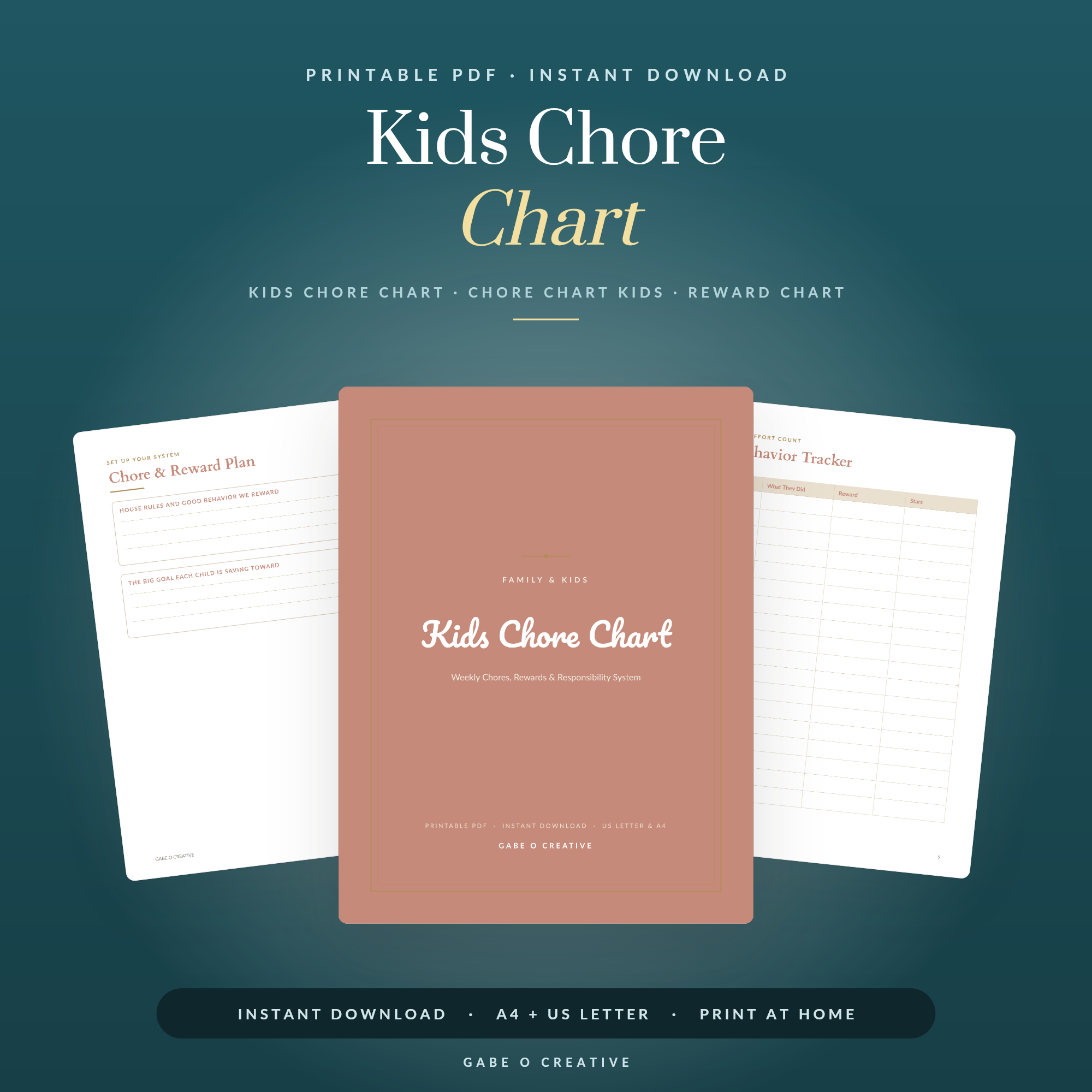 Kids Chore Chart Printable: Build Helpful Habits Without the Nagging