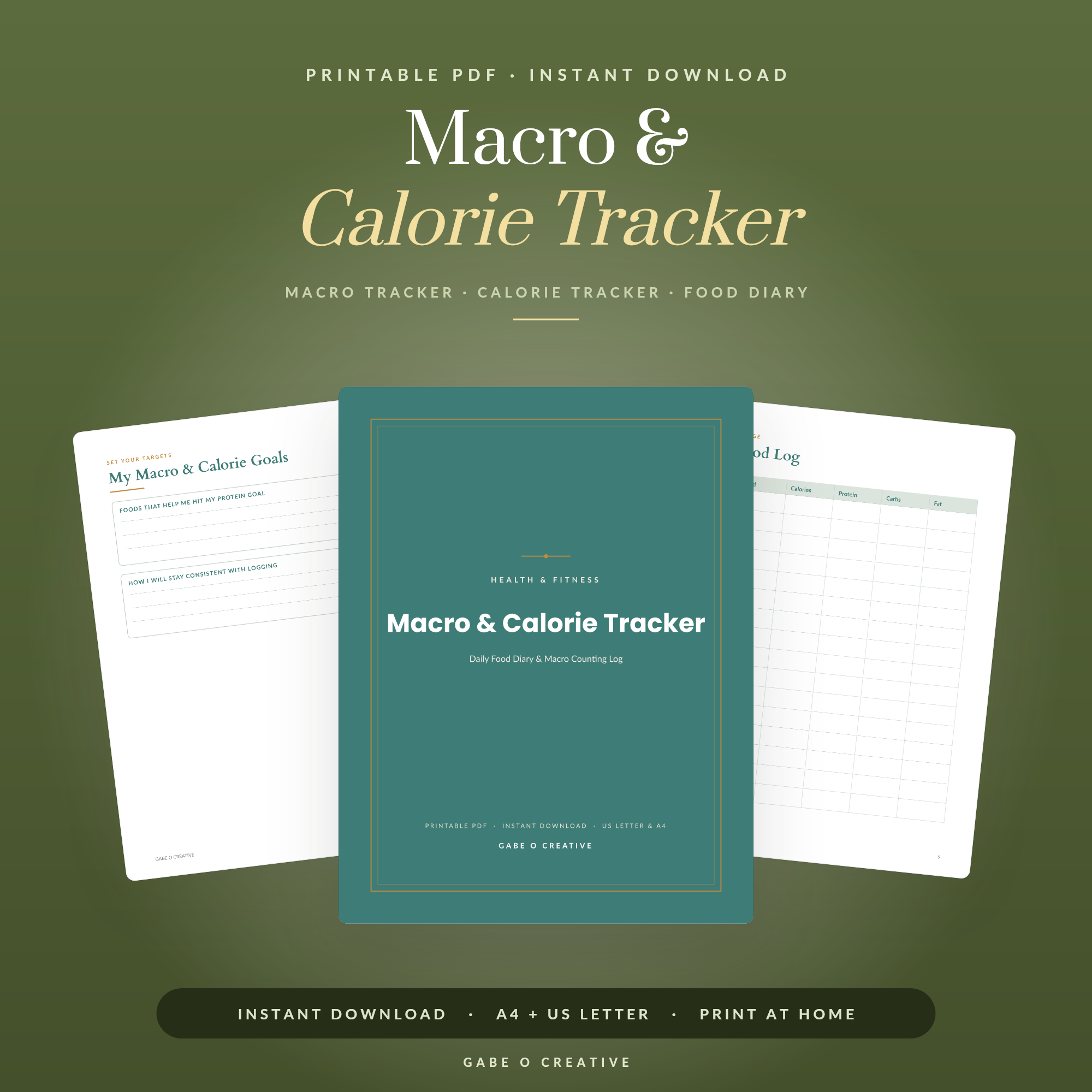 Macro & Calorie Tracker