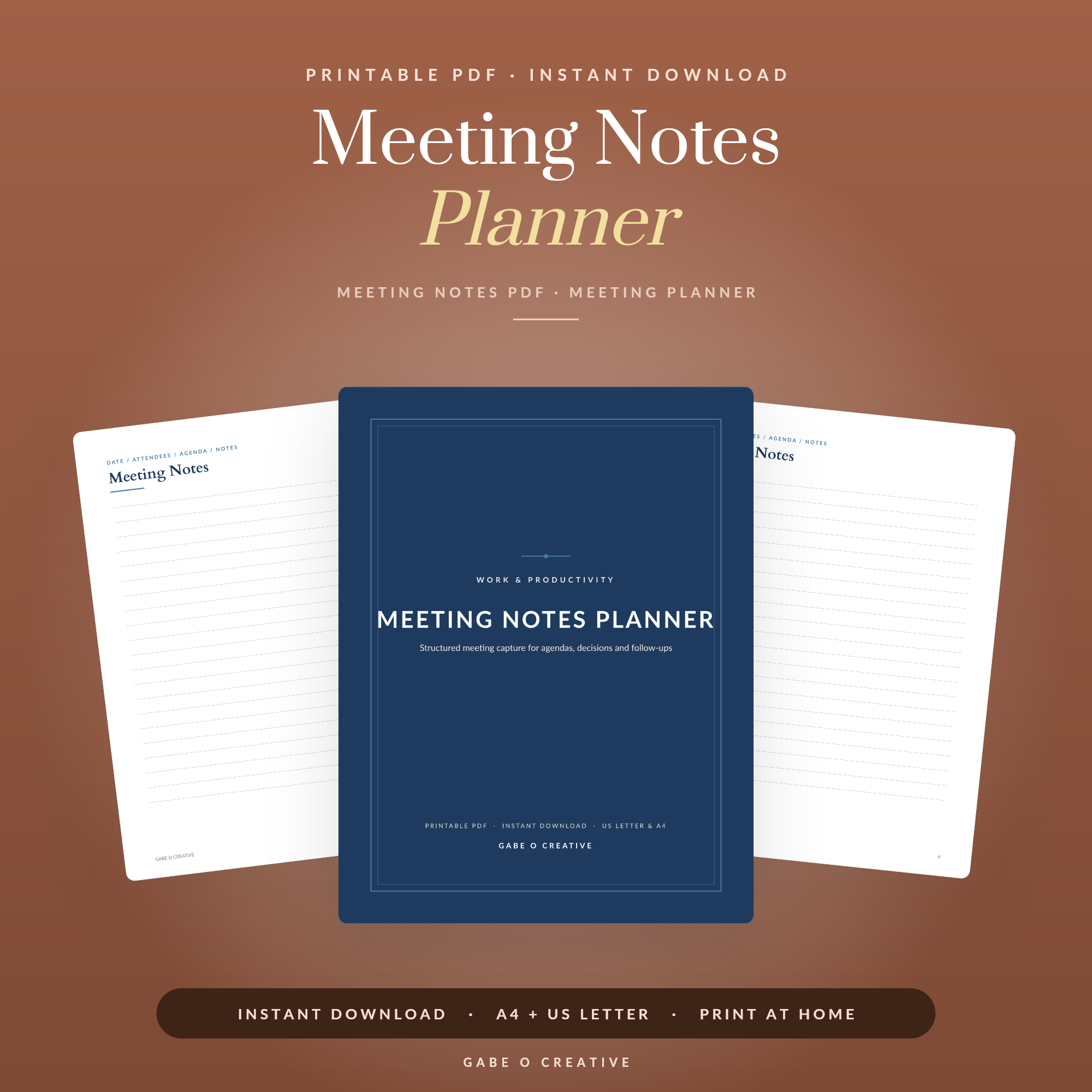 Meeting Notes Planner