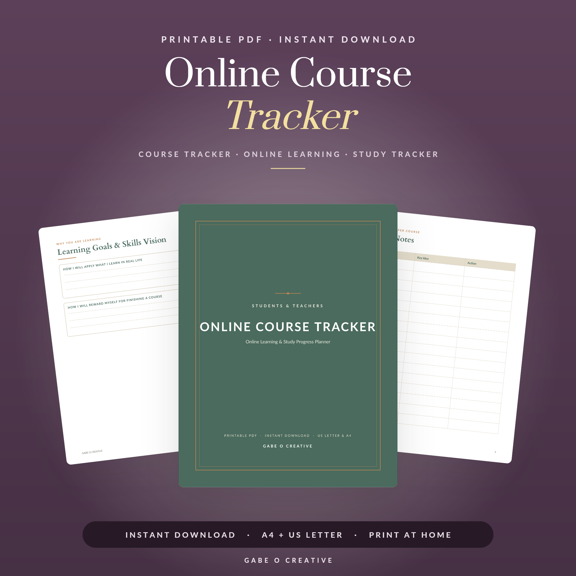 Online Course Tracker