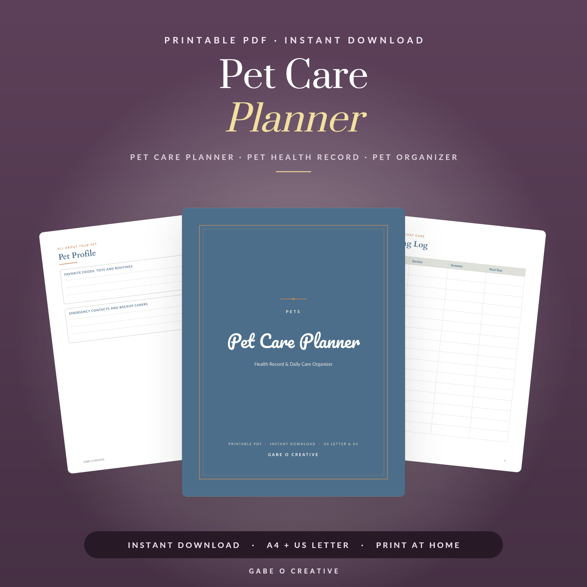 Pet Care Planner: Vaccinations, Feeding and the Sitter Handover