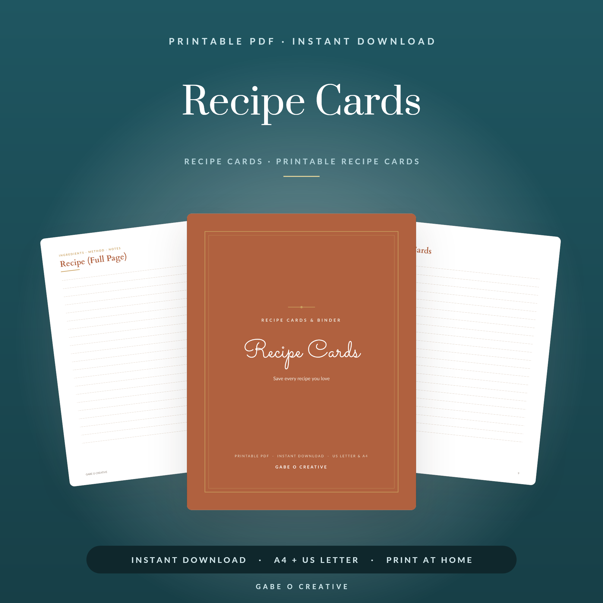 Recipe Cards