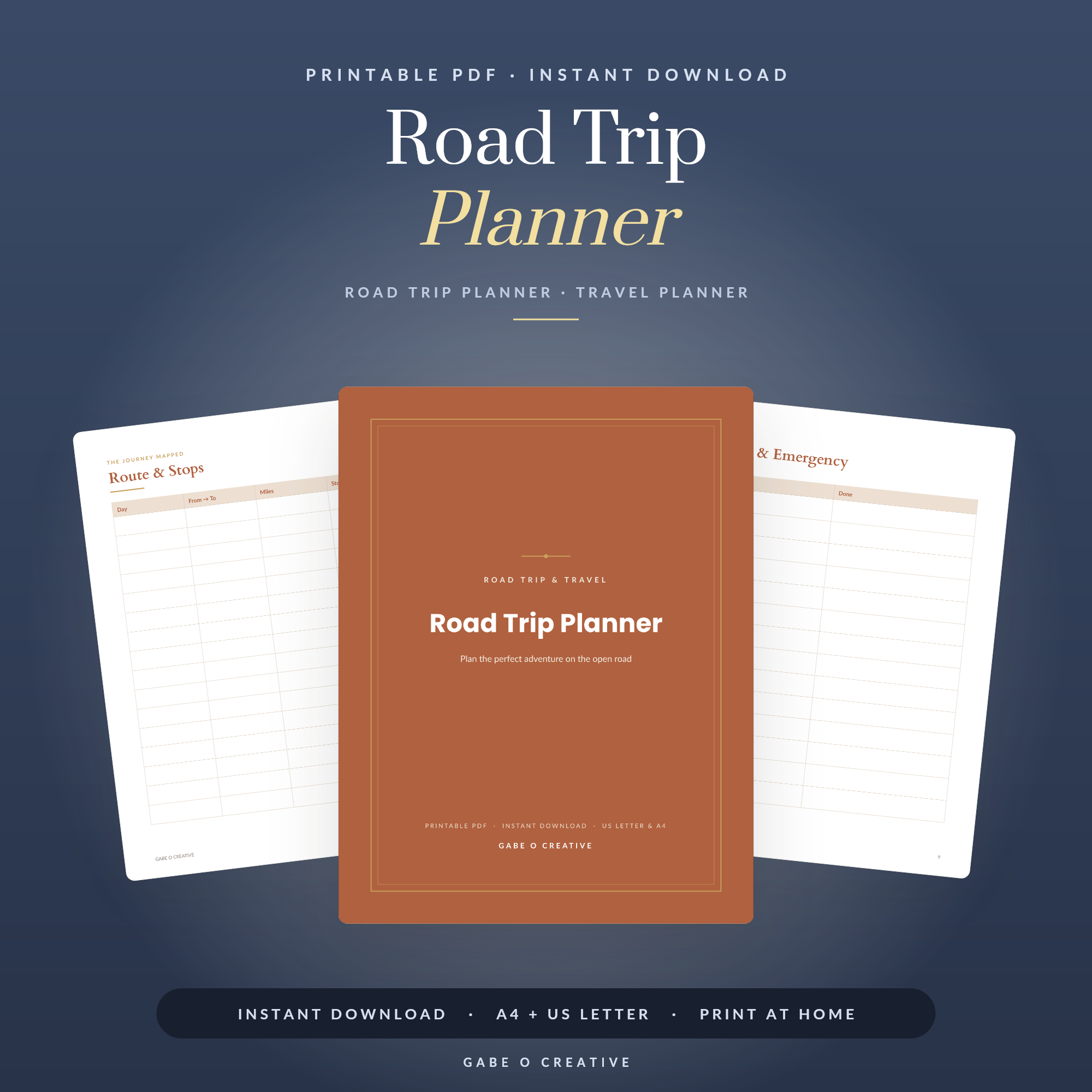 Road Trip Planner
