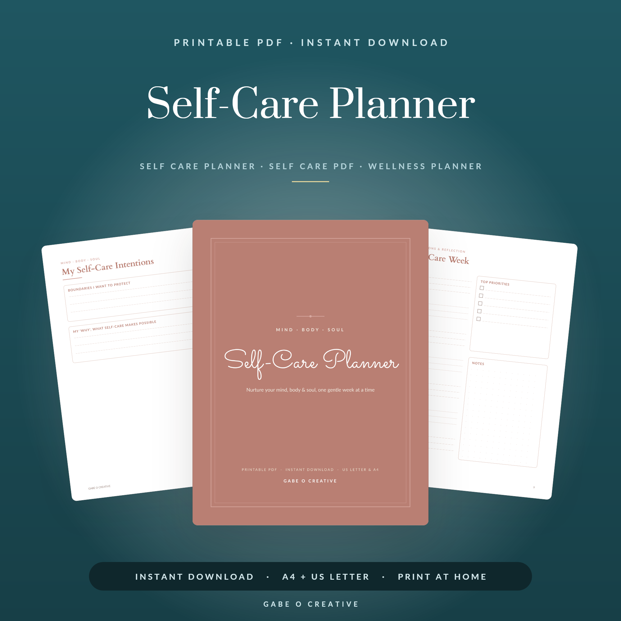 Self-Care Planner