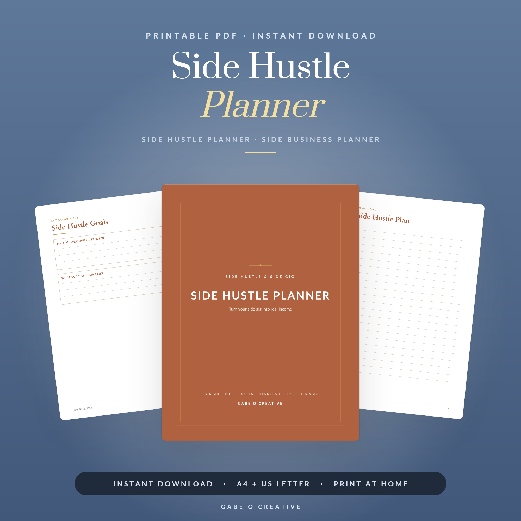 Side Hustle Planner