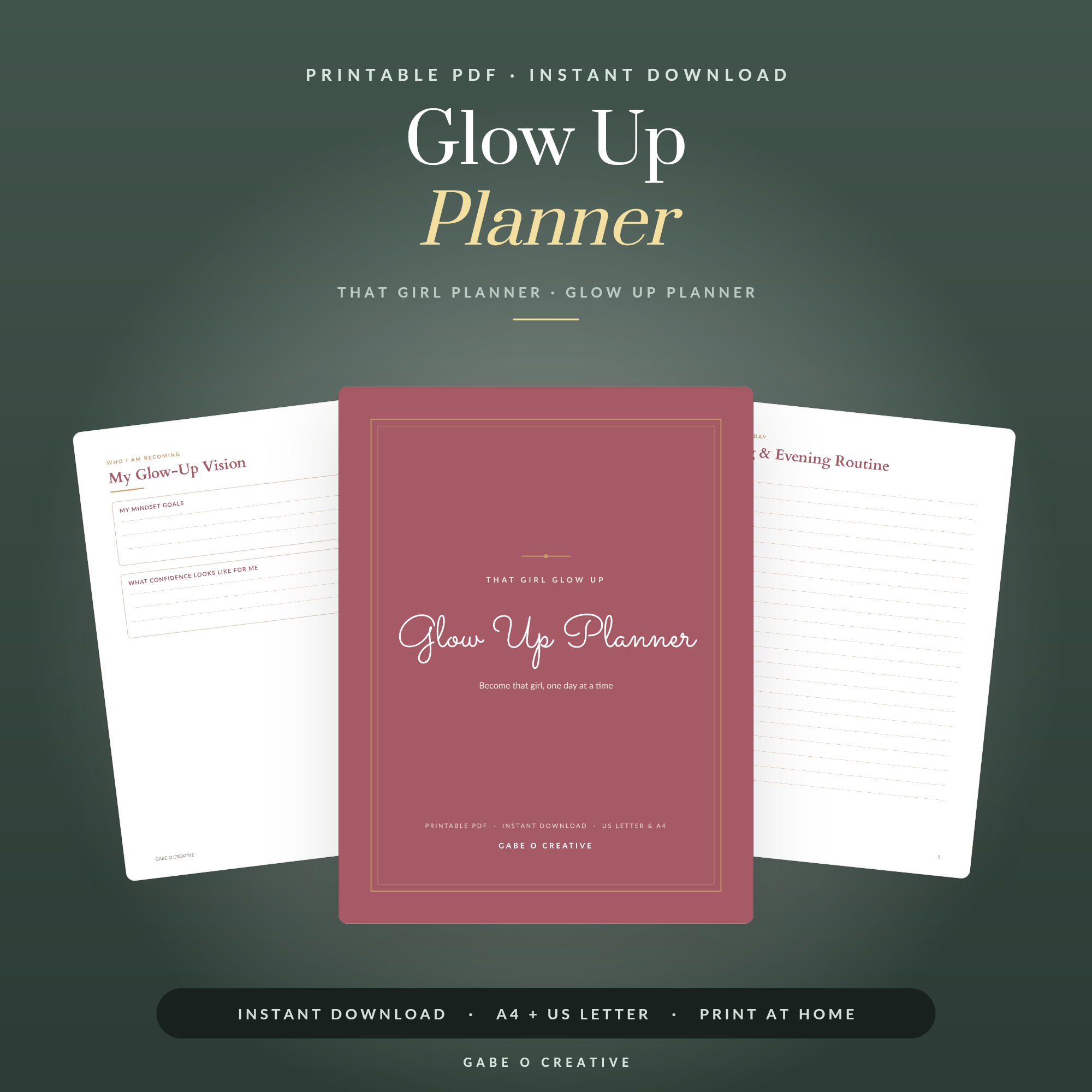 Glow Up Planner