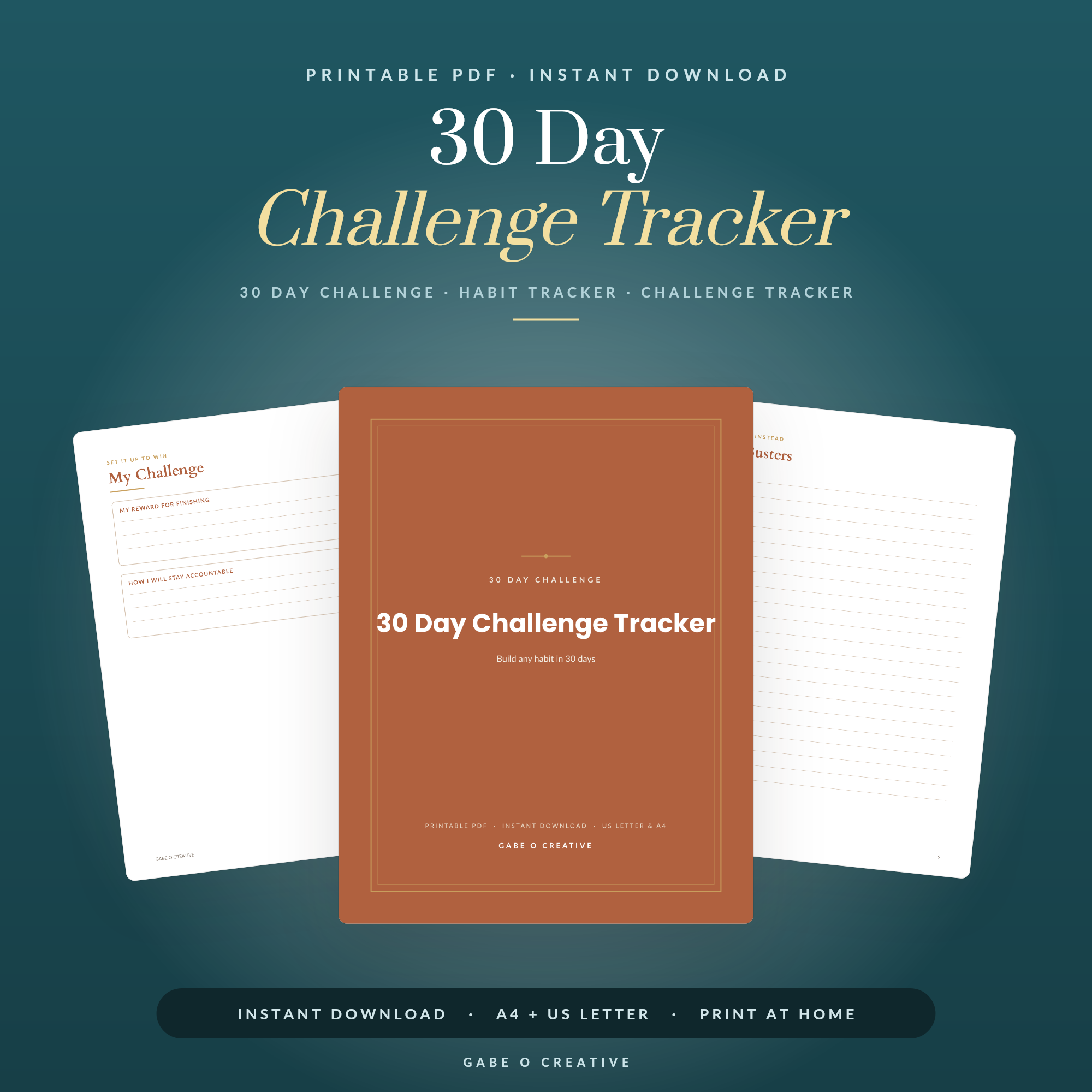 30 Day Challenge Tracker
