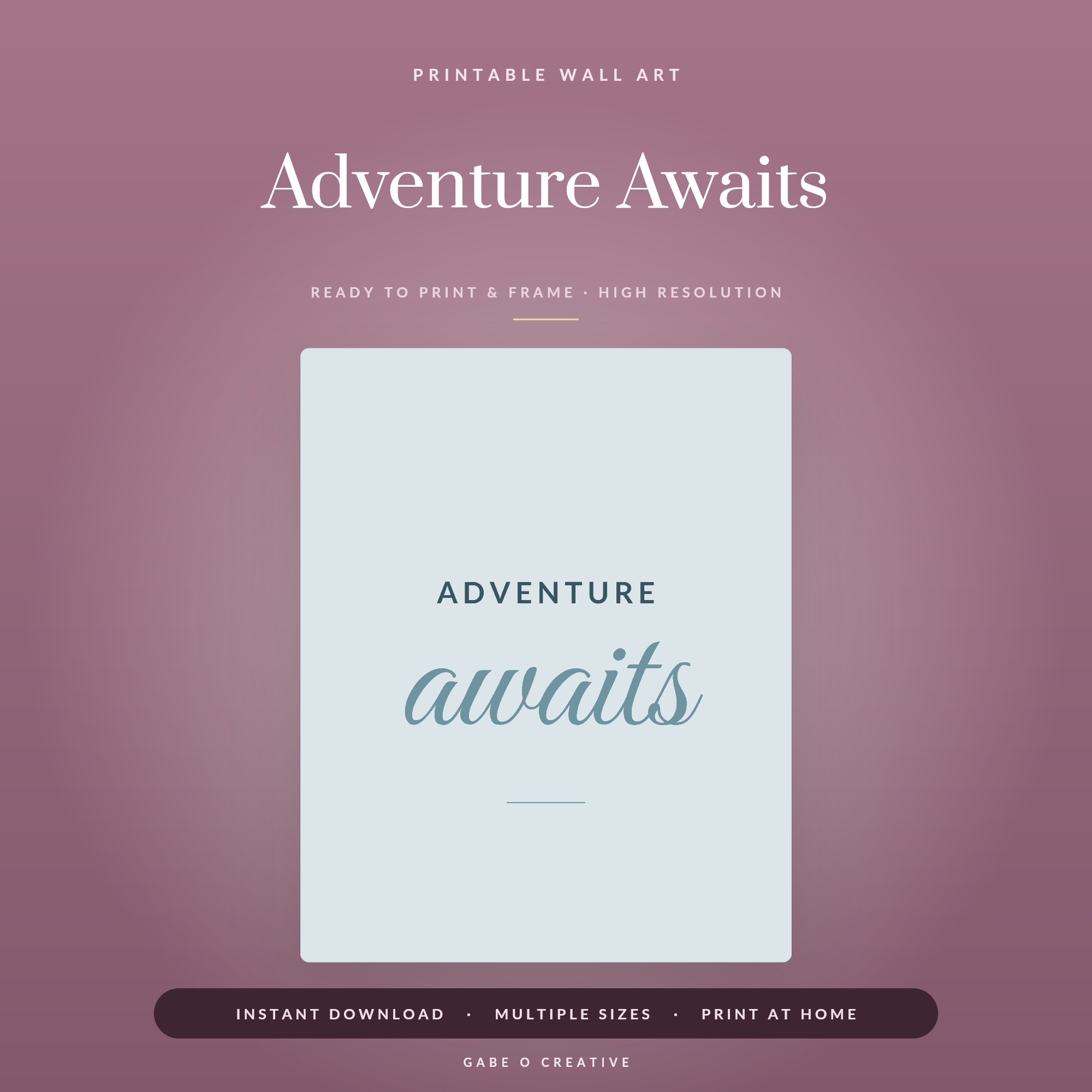 Adventure Awaits