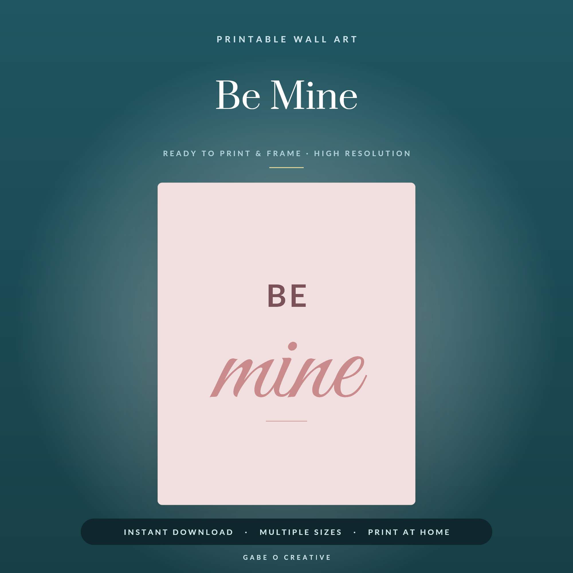 Be Mine