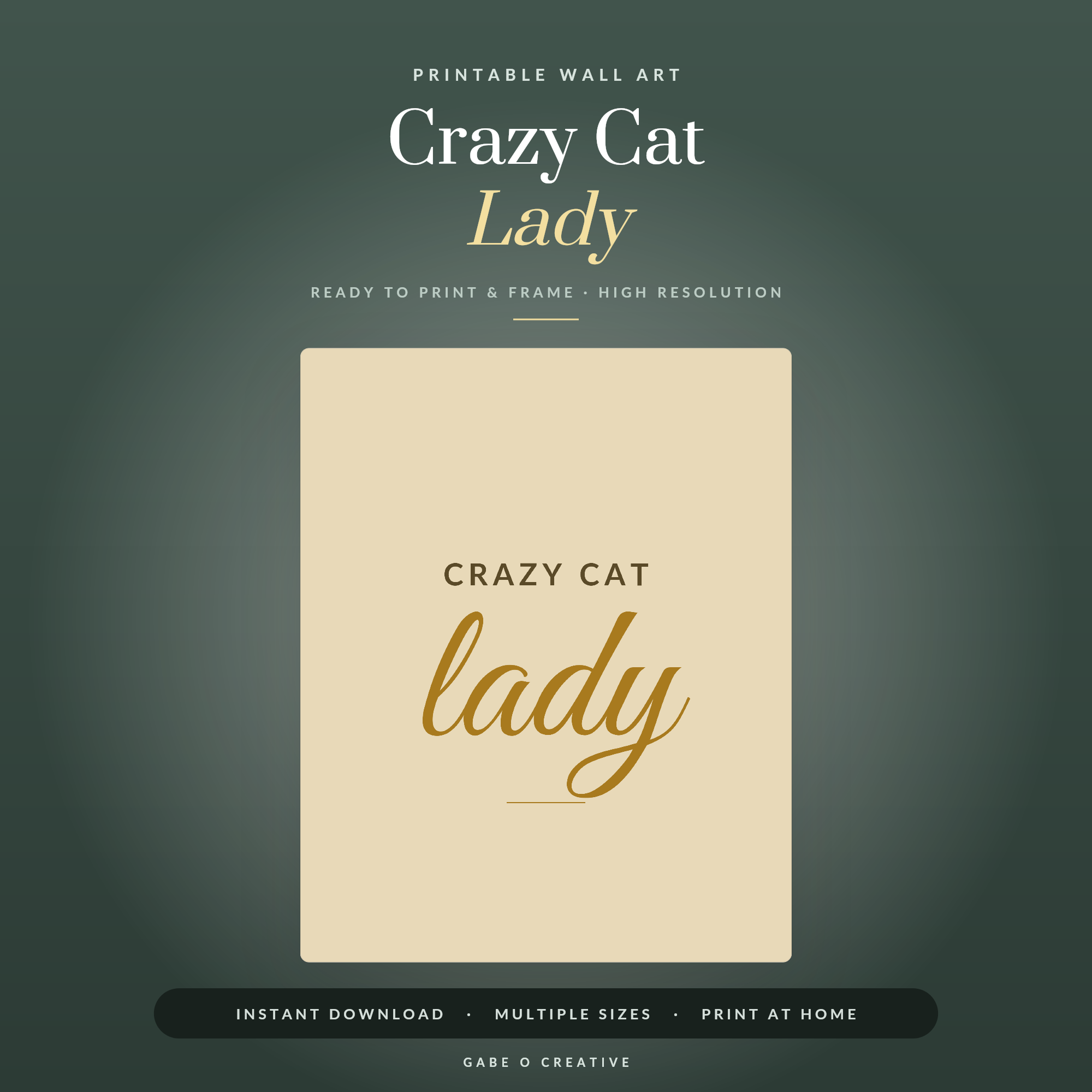 Crazy Cat Lady