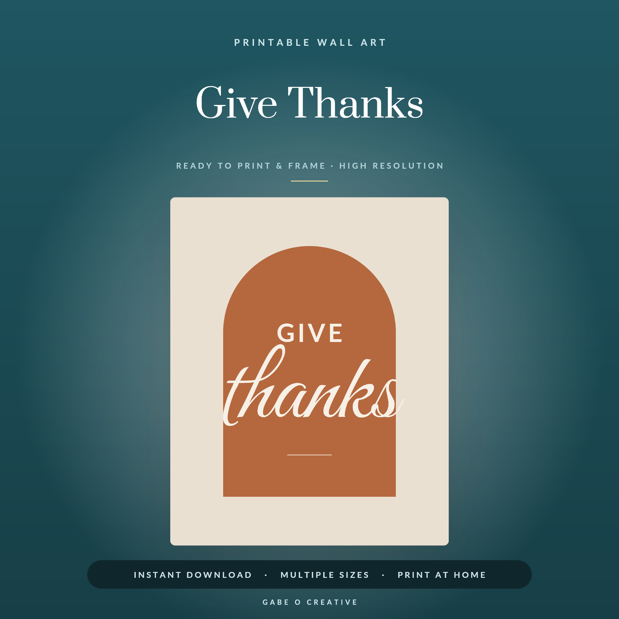 Give Thanks