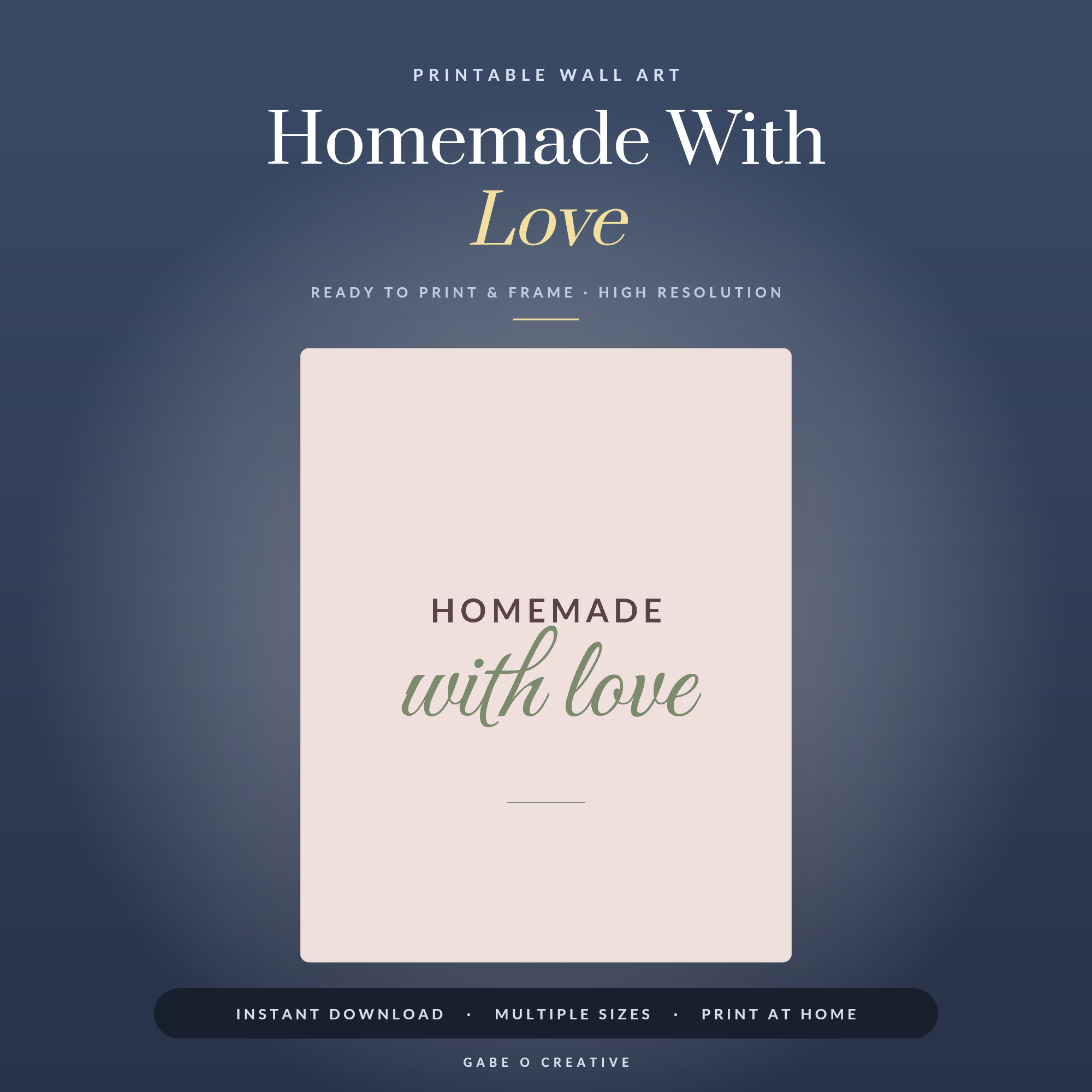 Homemade With Love