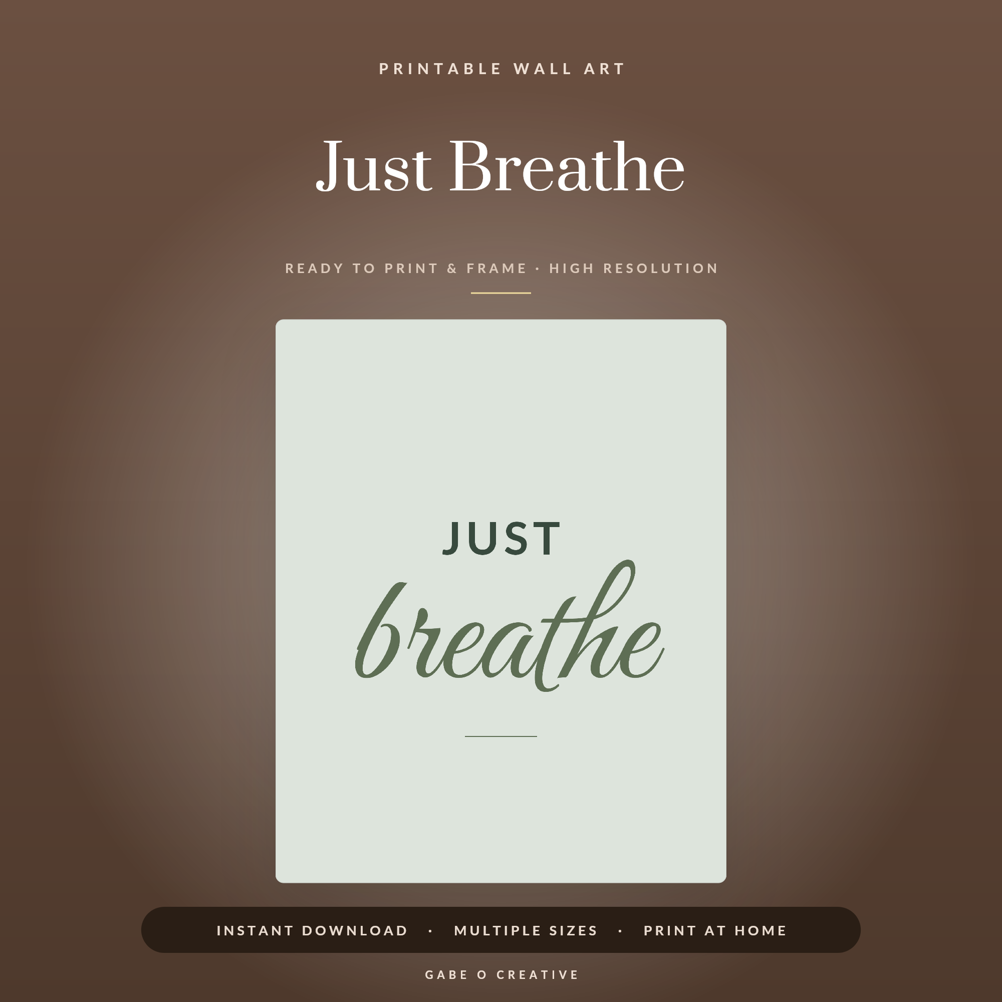 Just Breathe