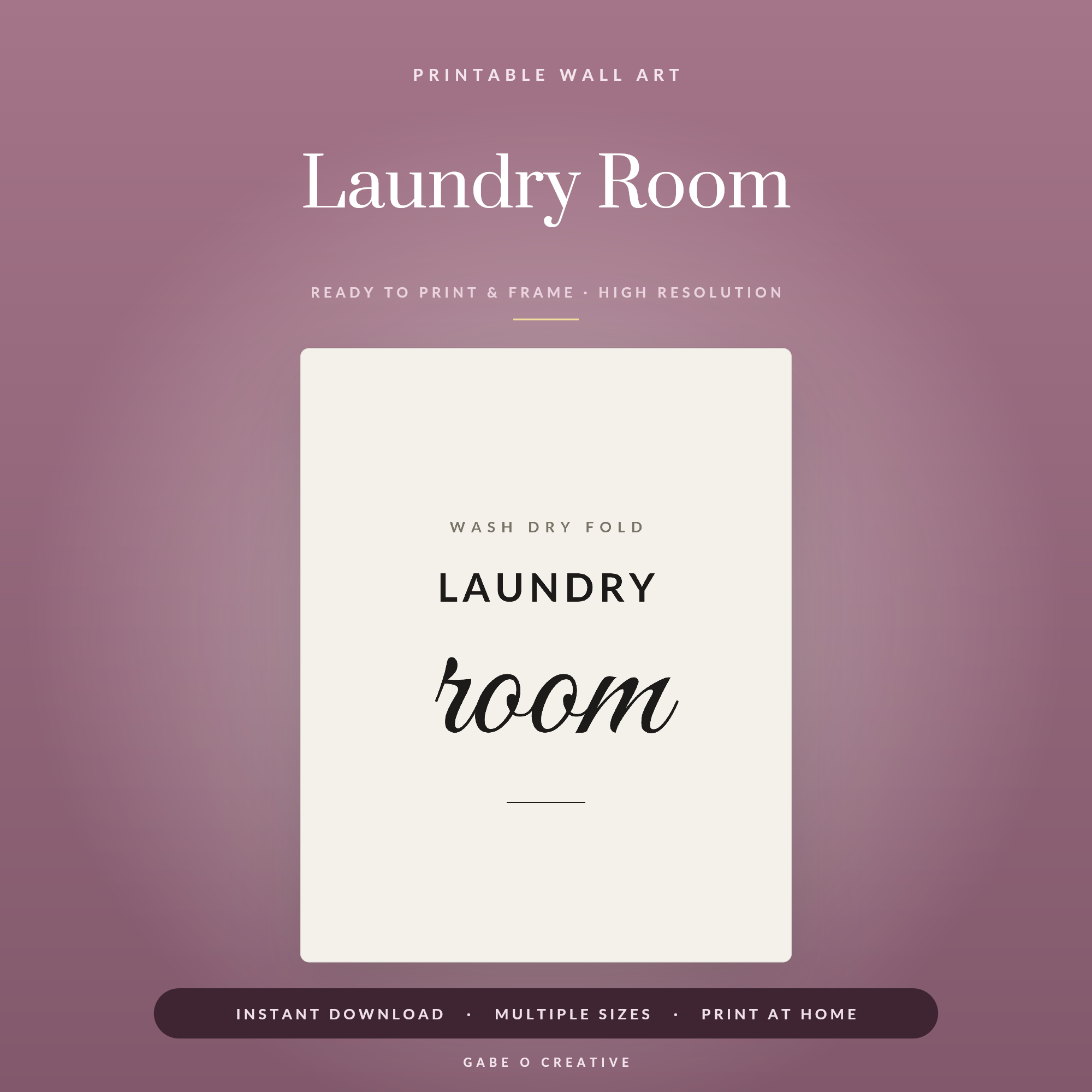 Laundry Room
