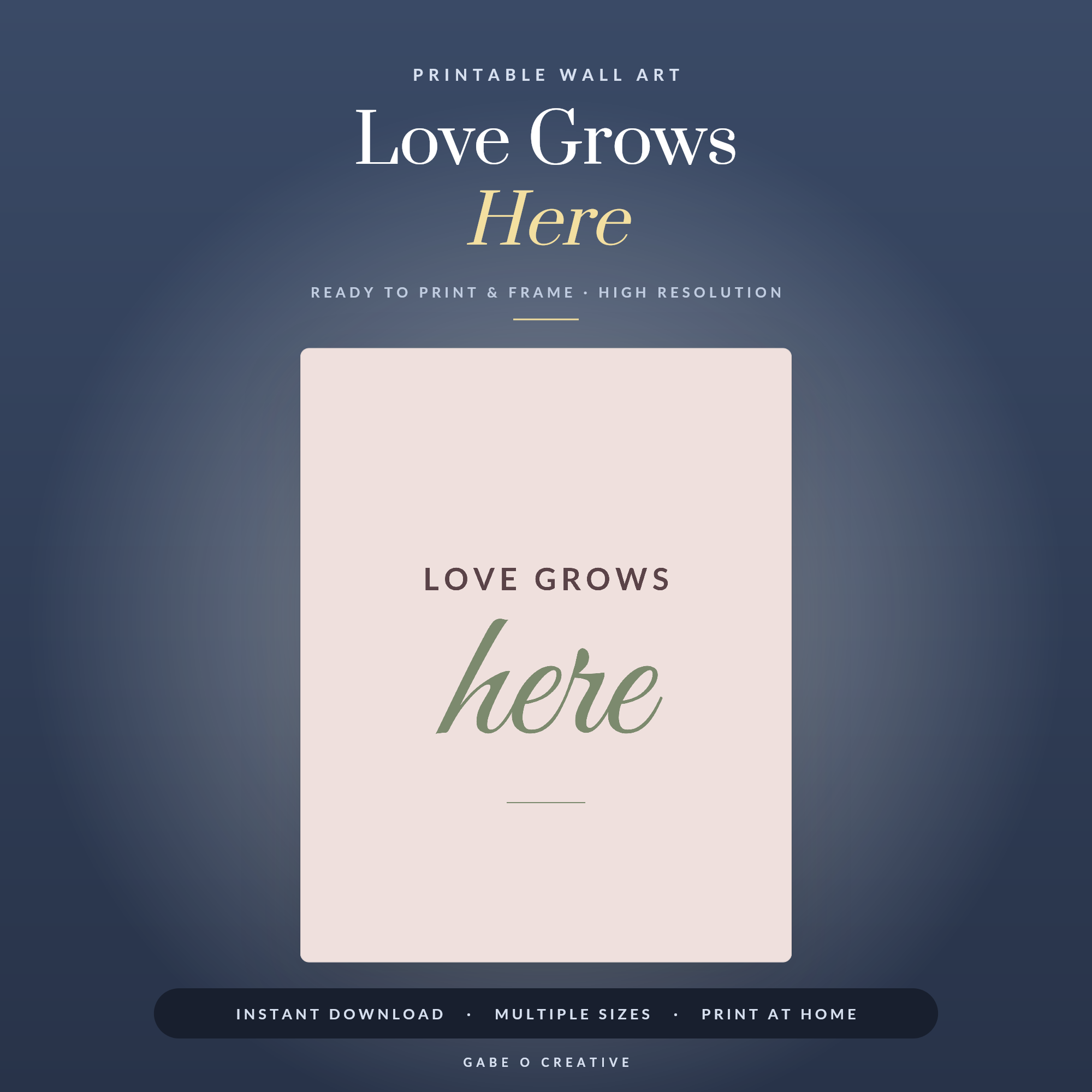 Love Grows Here