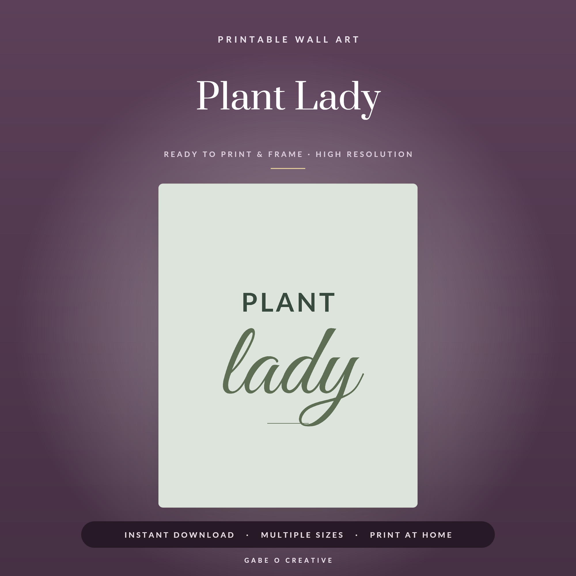 Plant Lady