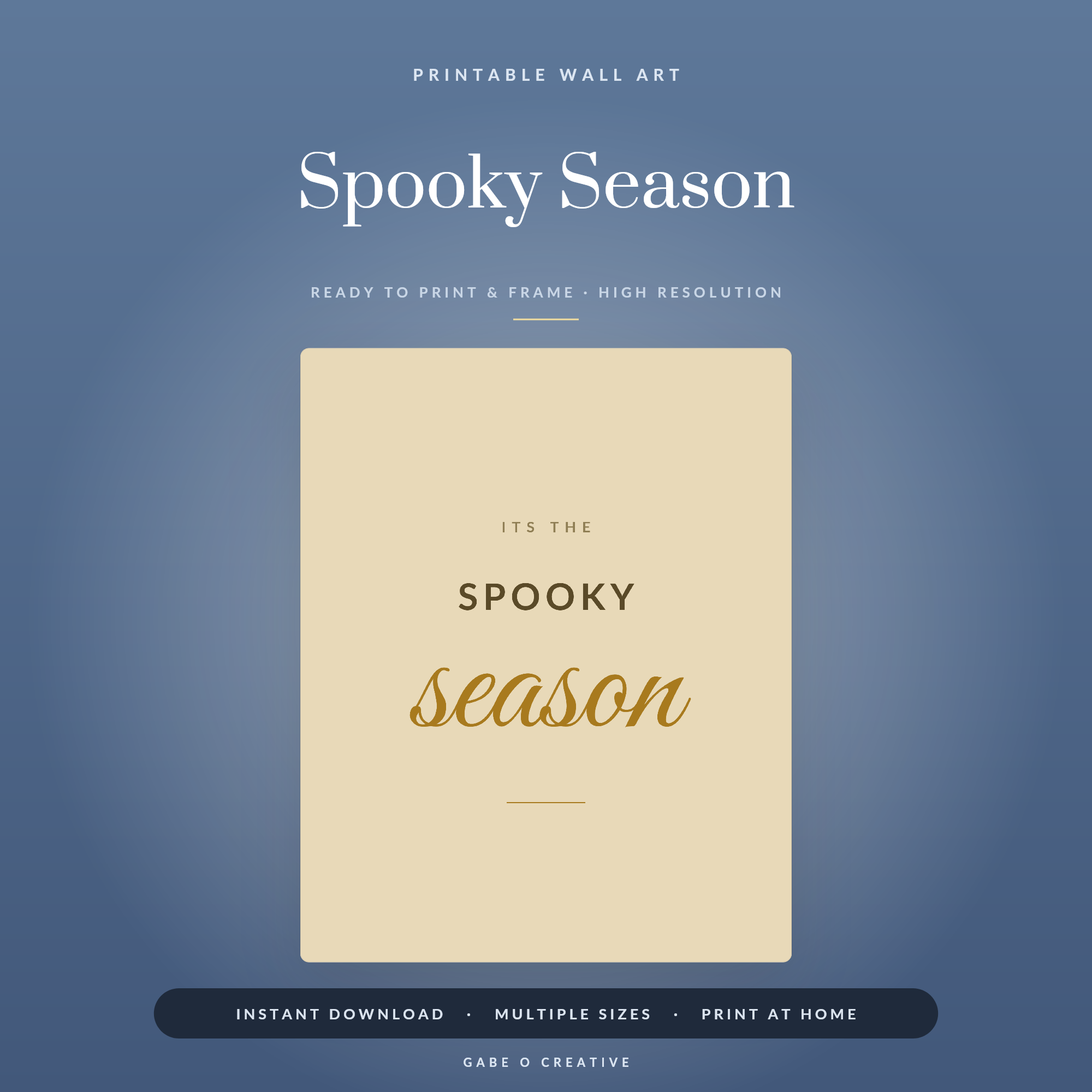 Spooky Season