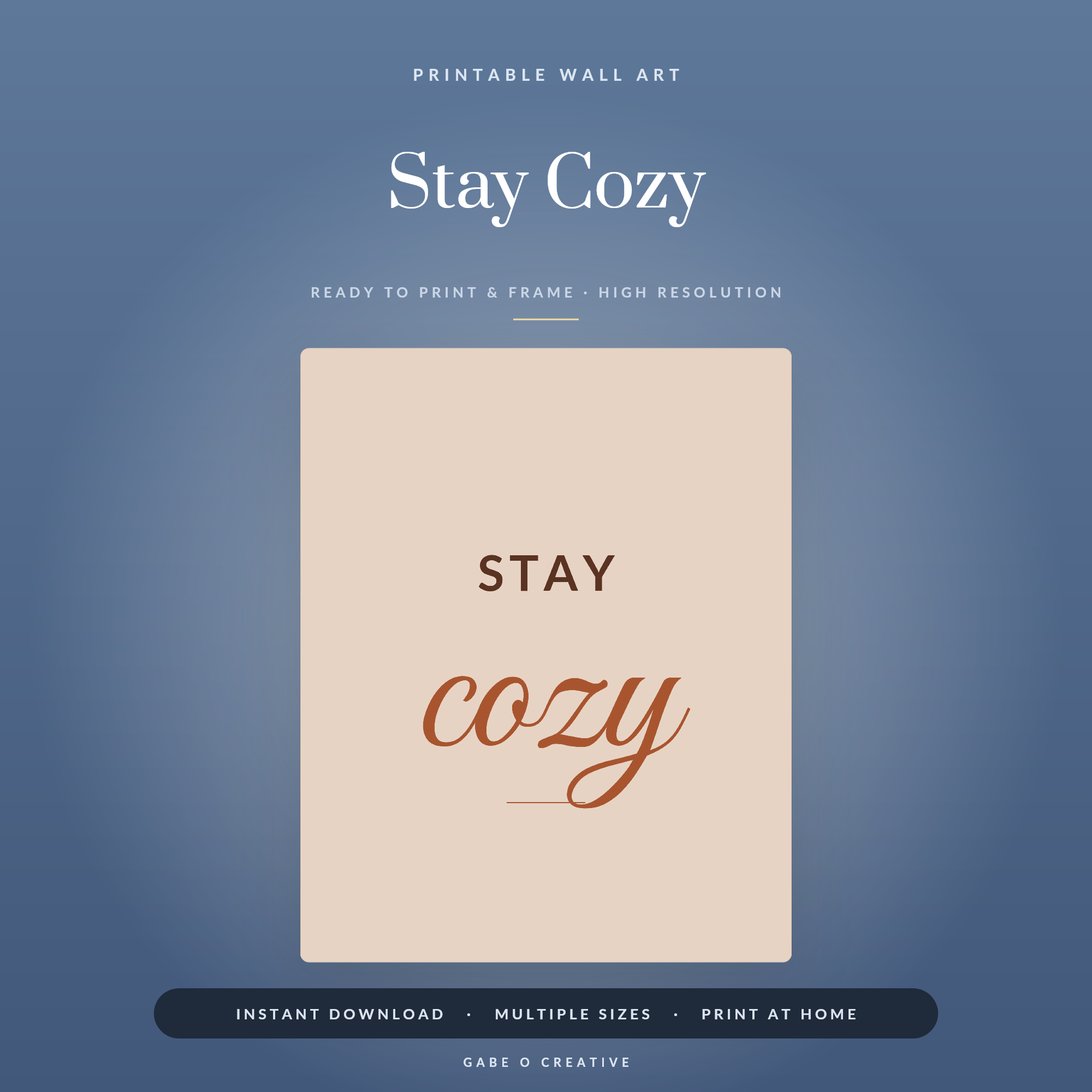 Stay Cozy