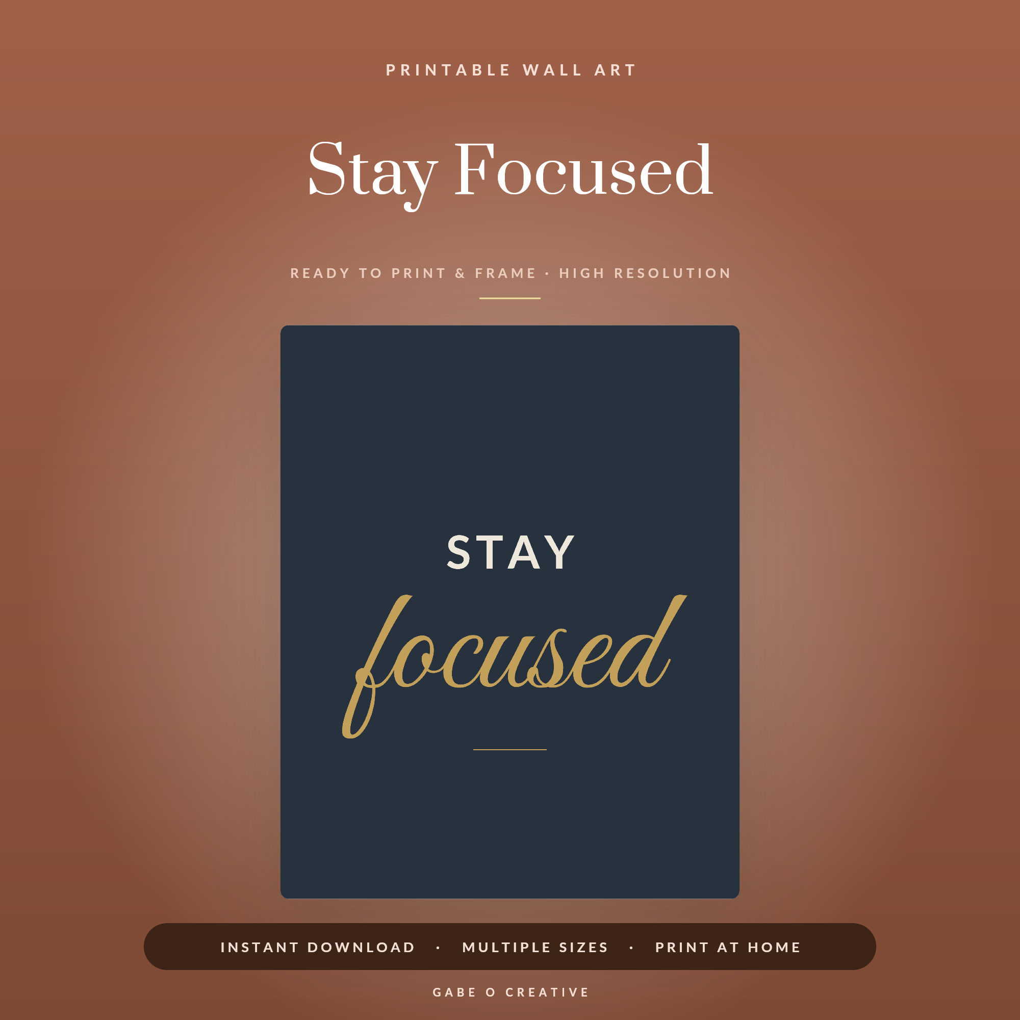 Stay Focused