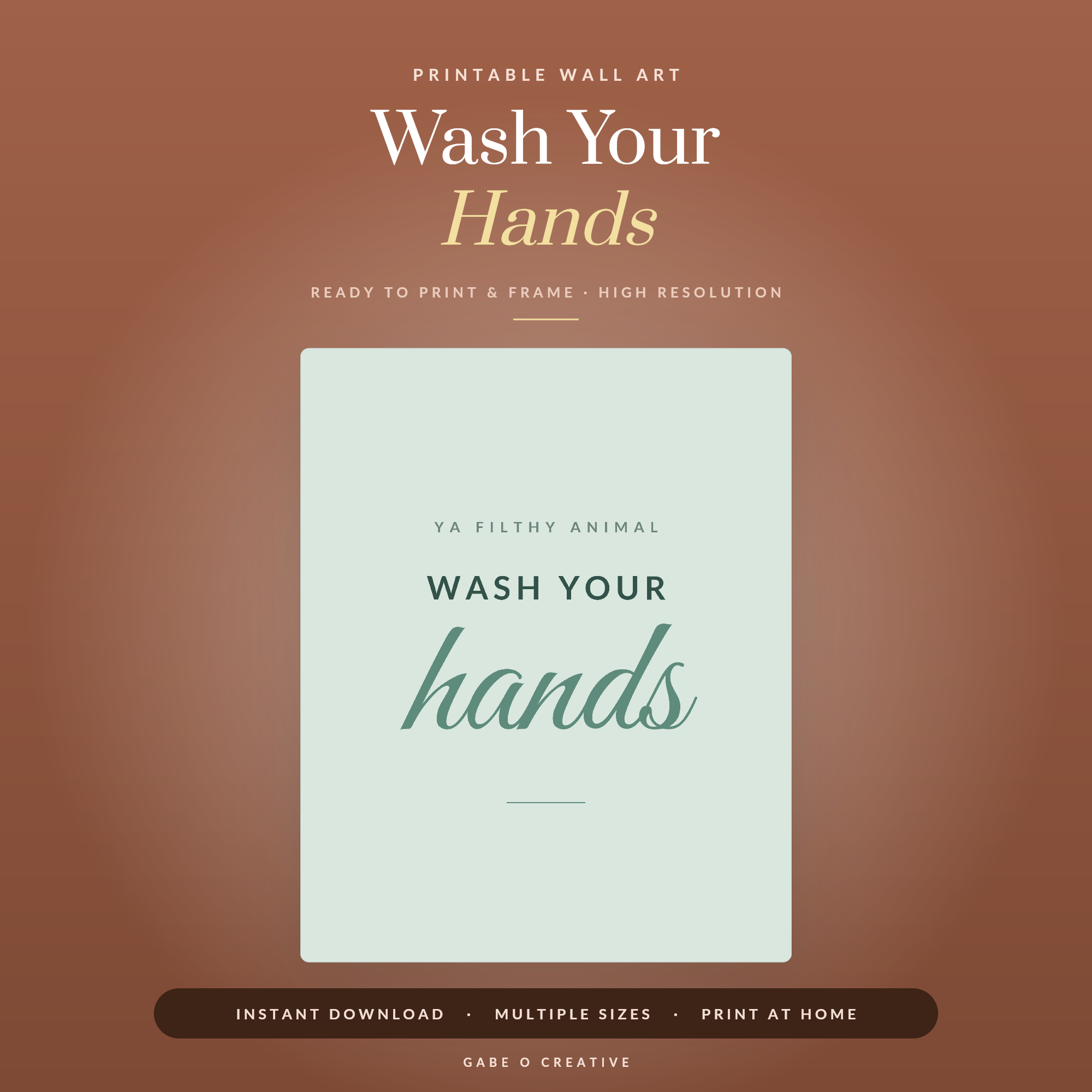 Wash Your Hands