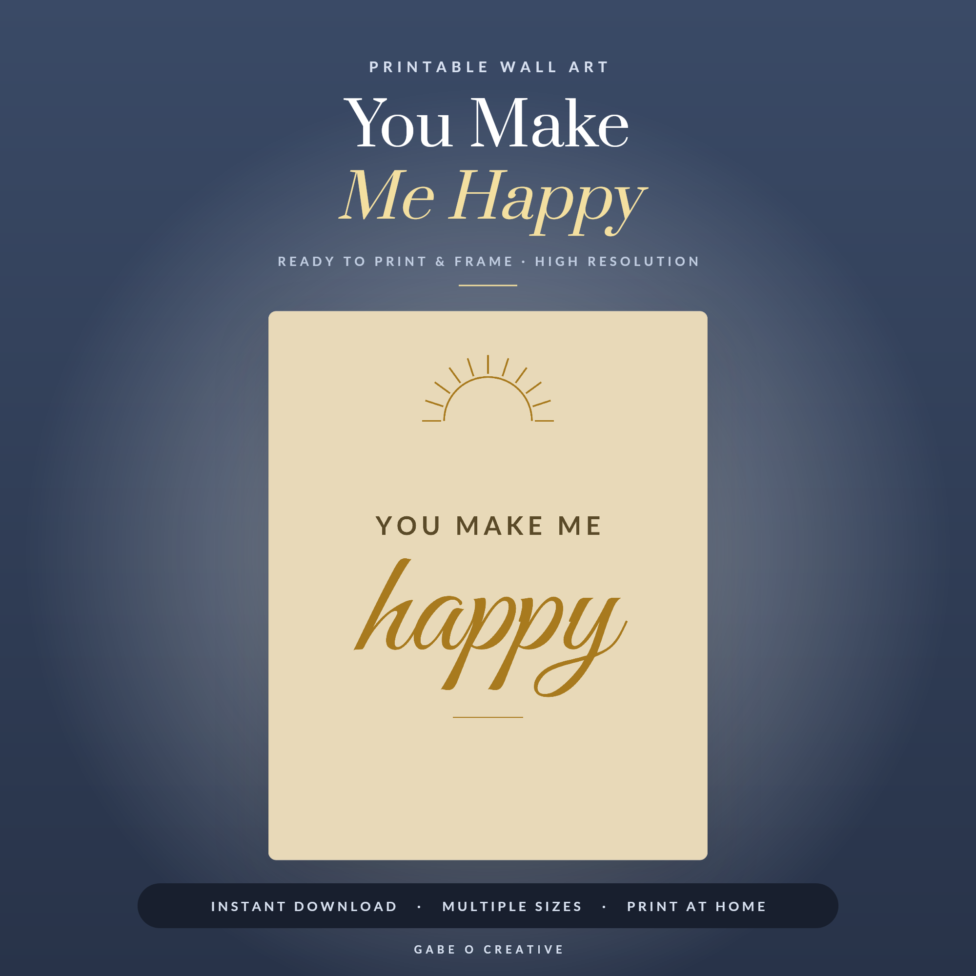 You Make Me Happy