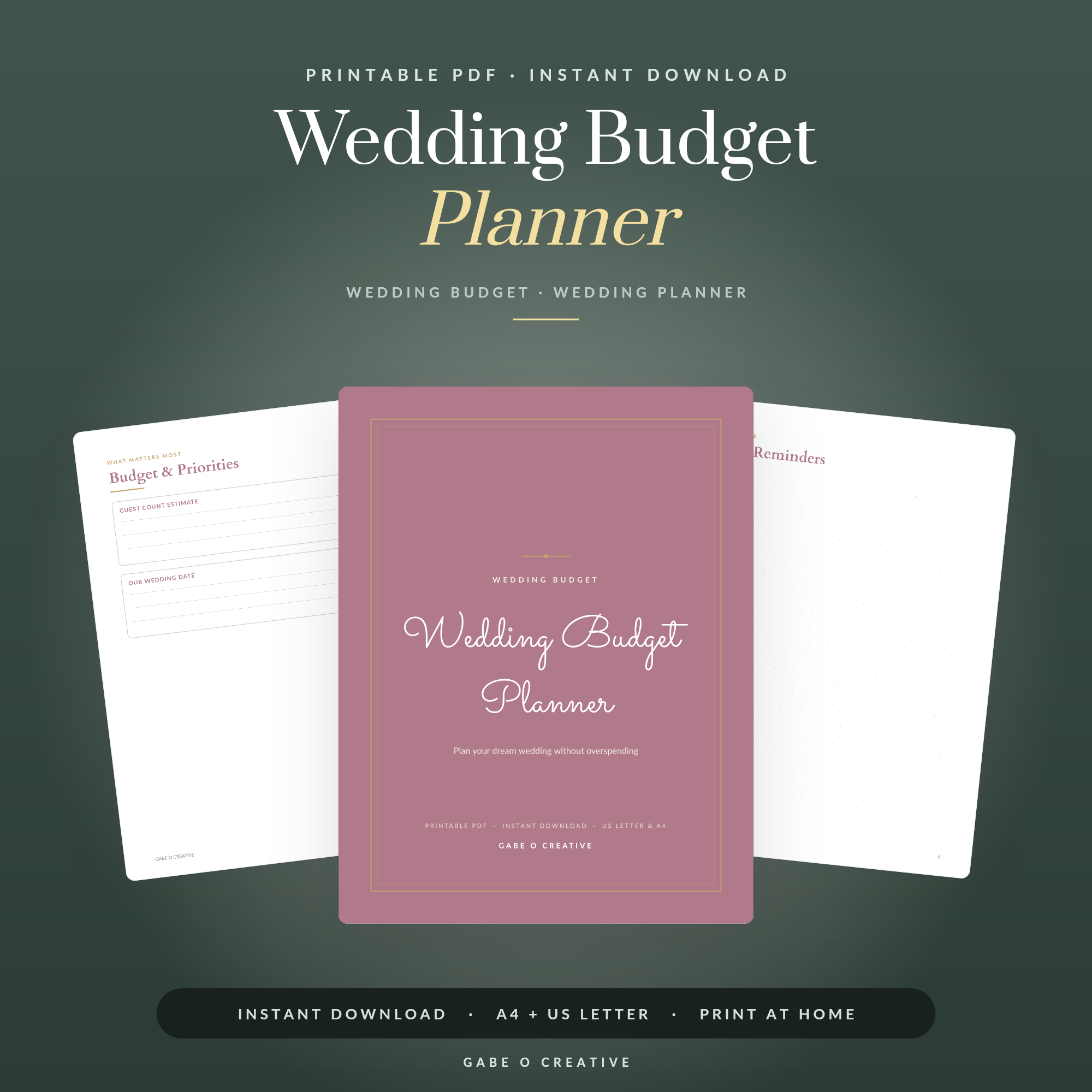 Wedding Budget Planner