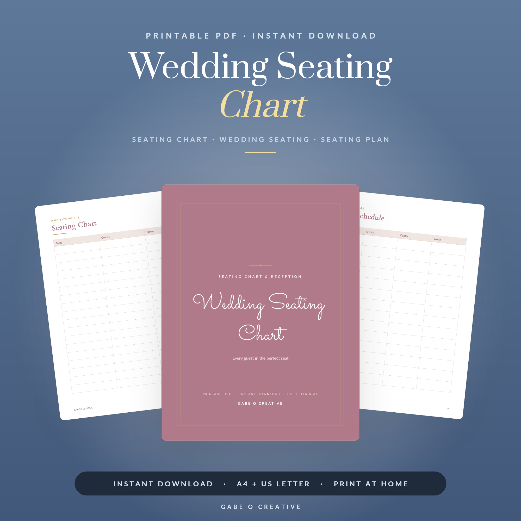 Wedding Seating Chart Printable: A Stress-Free Guide