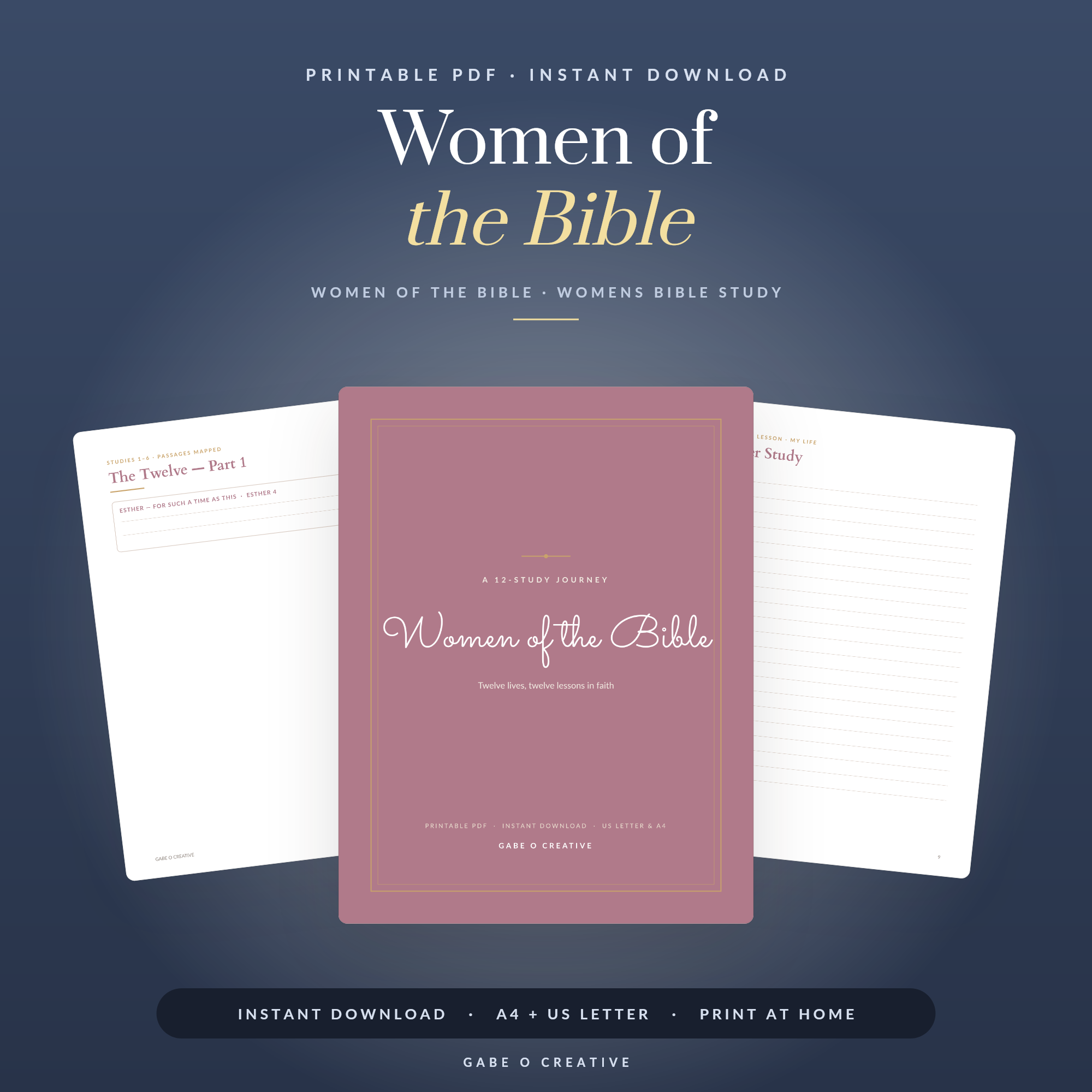 Women of the Bible — Twelve lives, twelve lessons in faith